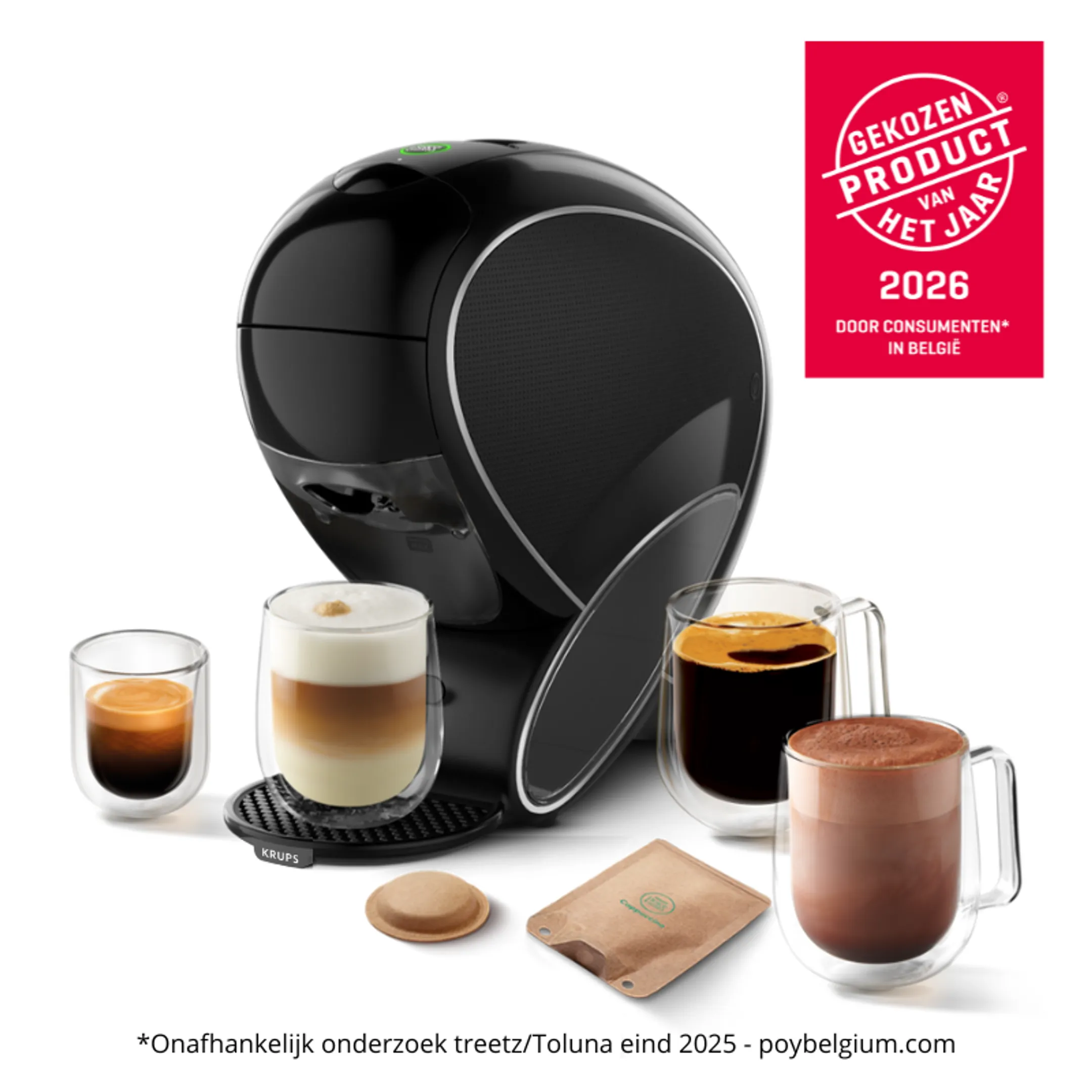 Krups Koffiemachine NESCAFÉ Dolce Gusto NEO LATTE zwart KP850810