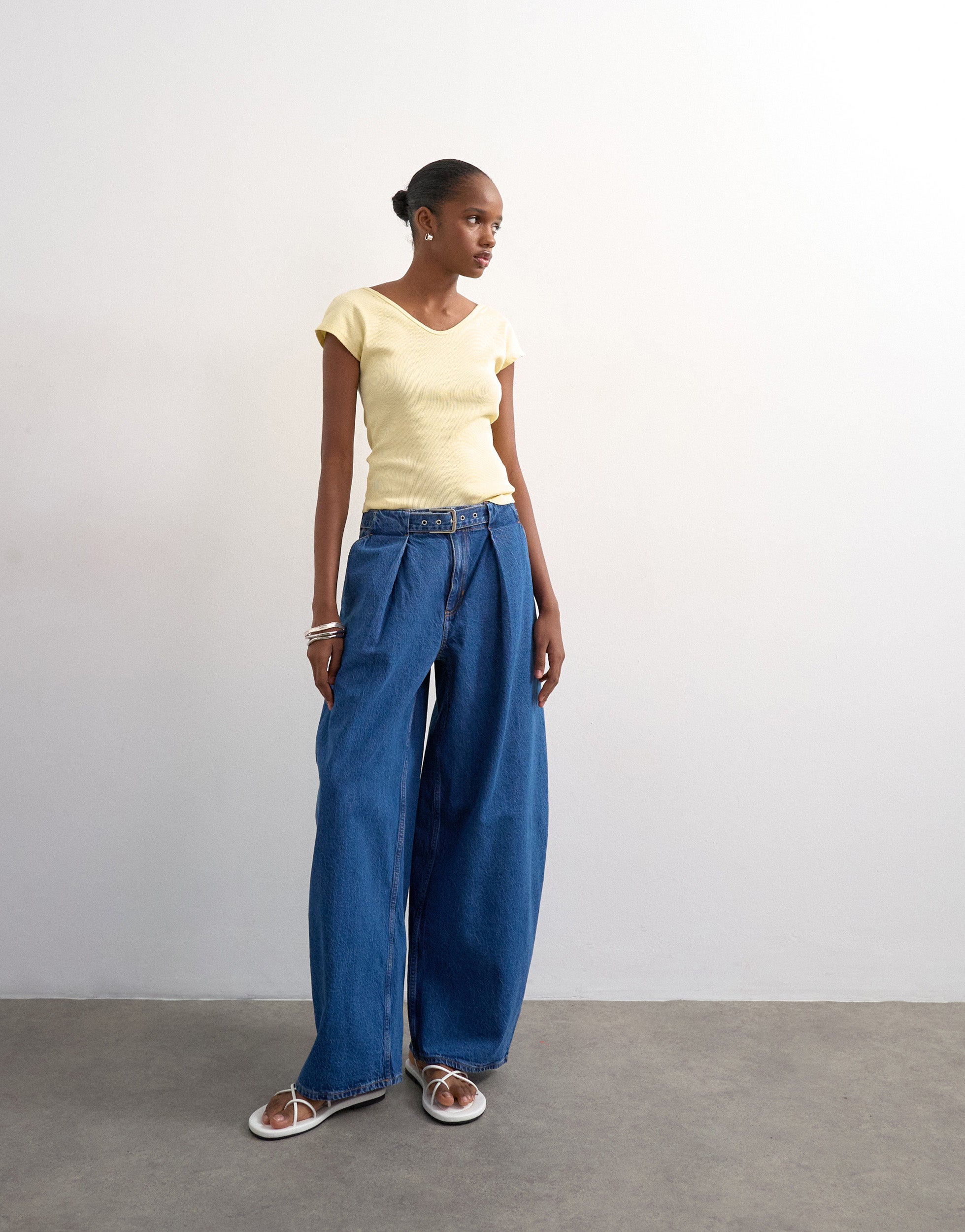 VERO MODA® TSBELLE Mid rise Barrel Fit Jeans
