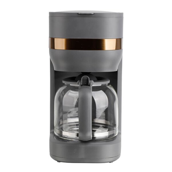 Kaffetrakter 1,5L grå/gull