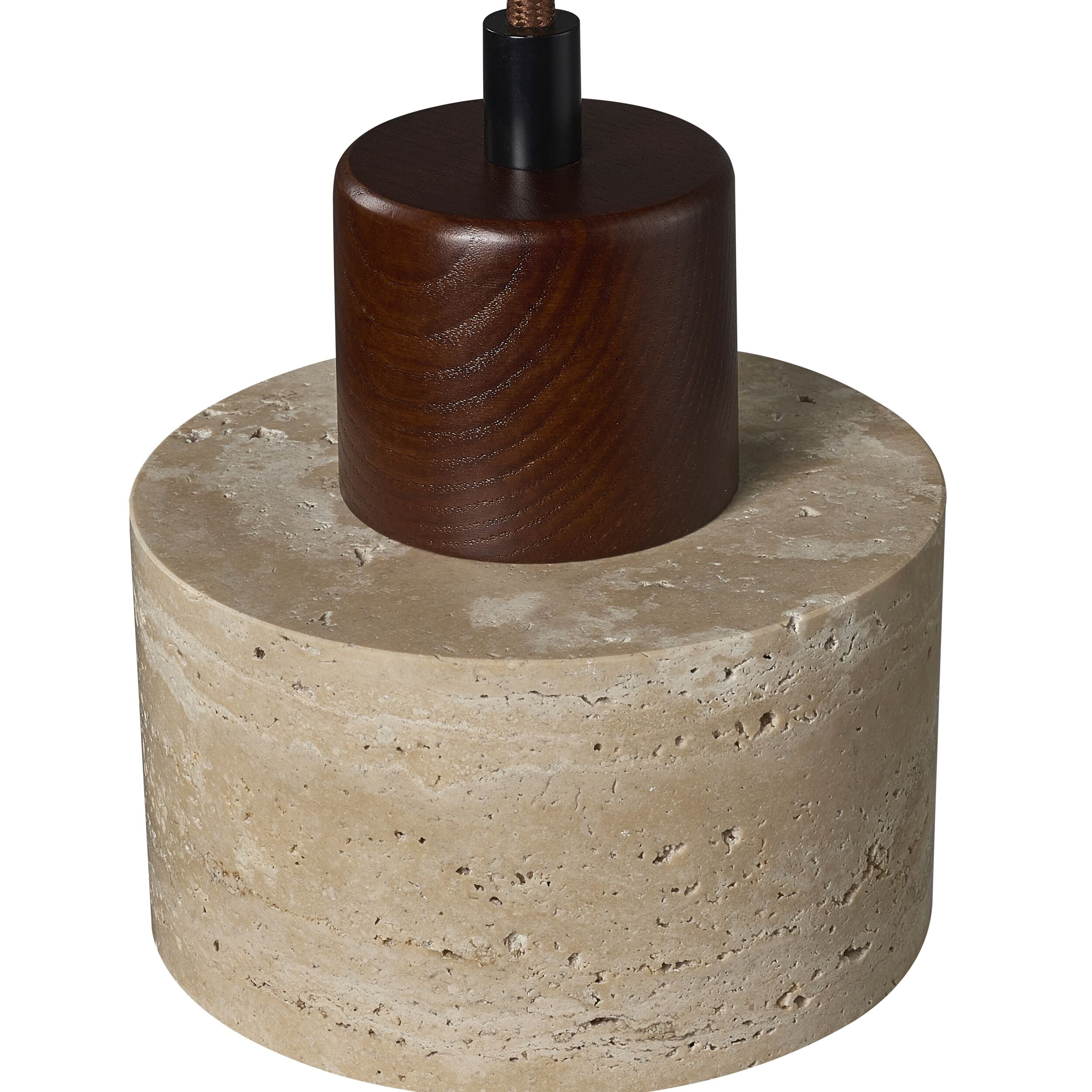 Rayla Travertine Pendant 12x18cm