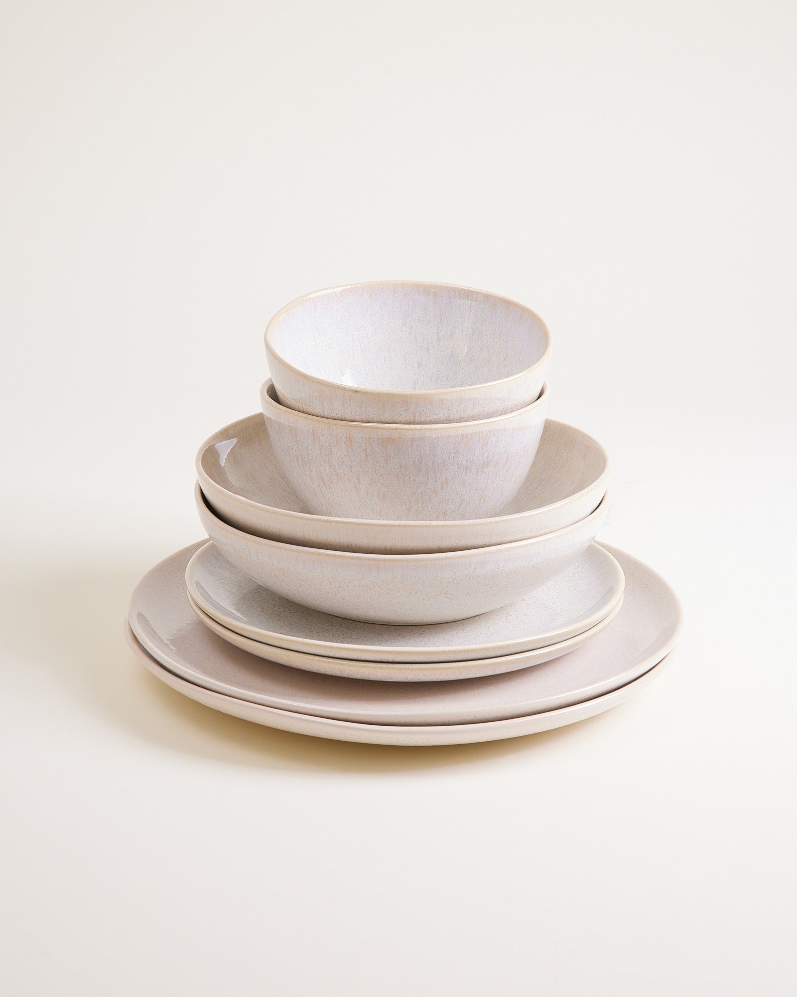 AREIA - TABLEWARE SET CLASSIC WHITE 8 PIECES