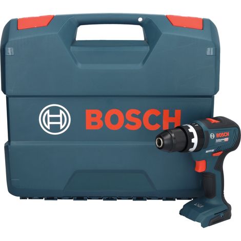 Bosch Professional – Perceuse-visseuse à percussion sans fil 18V – Moteur Brushless – Couple 55Nm pour perçage bois, métal, maçonnerie – Coffret inclus - 18V-55 — vue 2