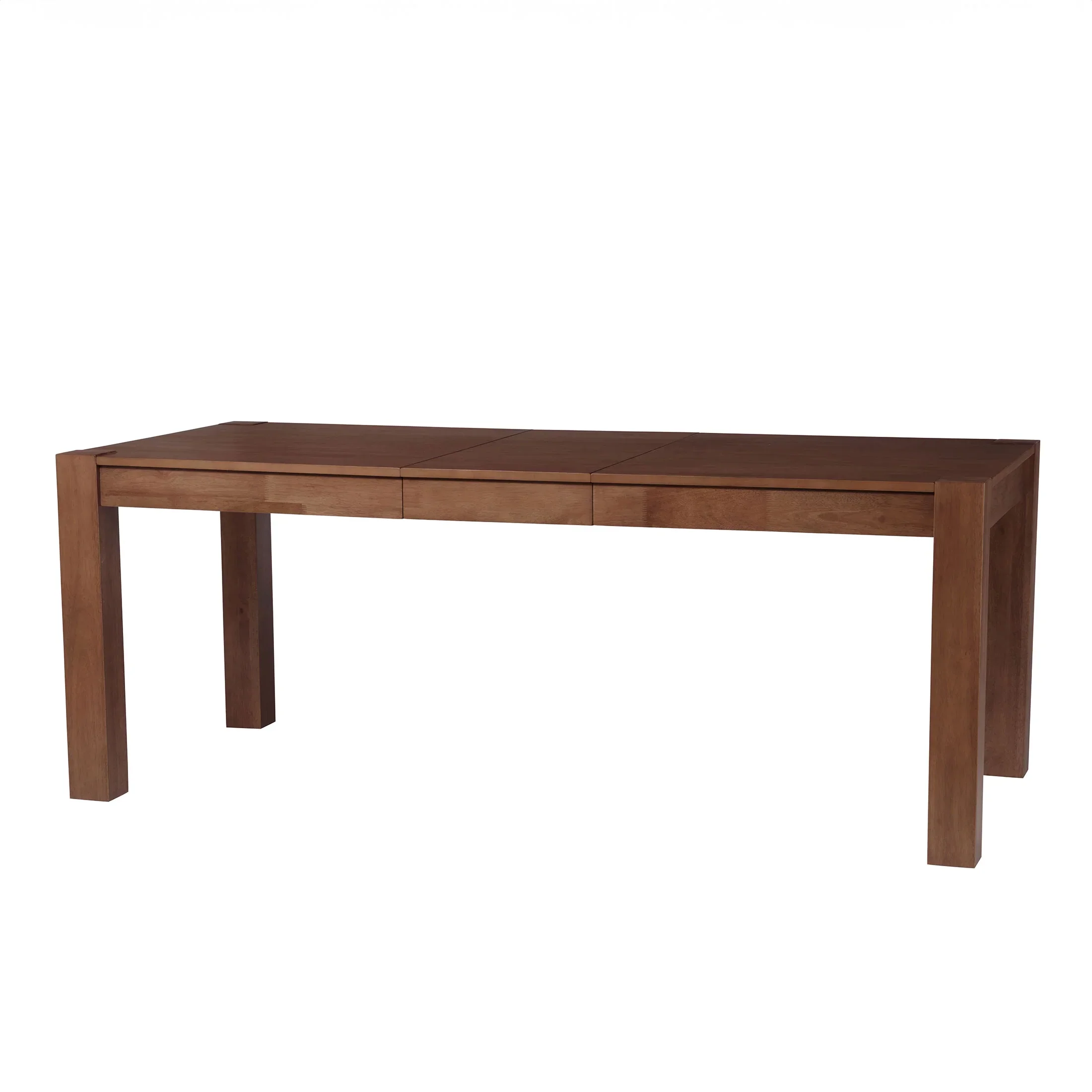 Better Homes & Gardens Bryant Solid Wood Extendable Dining Table, Light Honey Finish