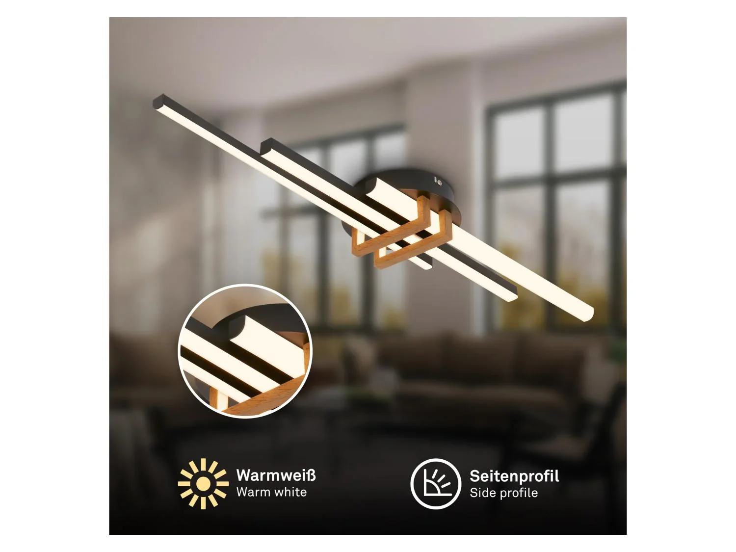 Briloner Plafonnier  LED