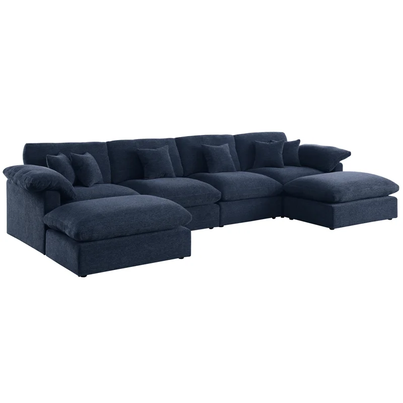 Blue Chenille