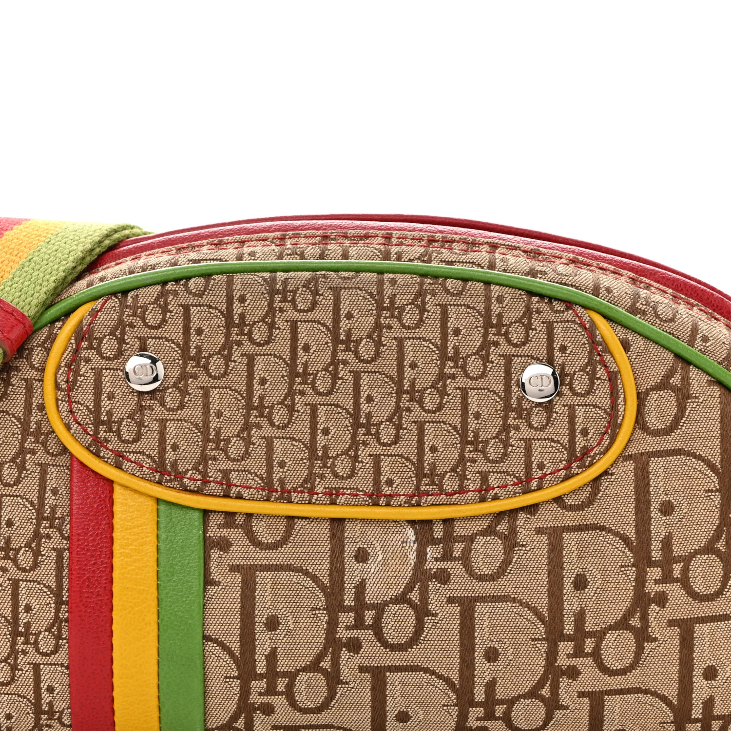 Monogram Rasta Shoulder Bag Beige