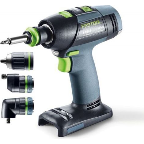 Festool – Perceuse à percussion 18V avec 2 batteries 2.0Ah – Moteur Brushless – Couple 60Nm pour béton armé – Coffret de transport inclus — vue 2