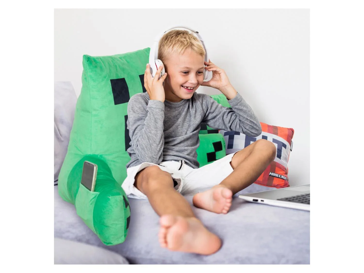 Coussin de lecture Minecraft