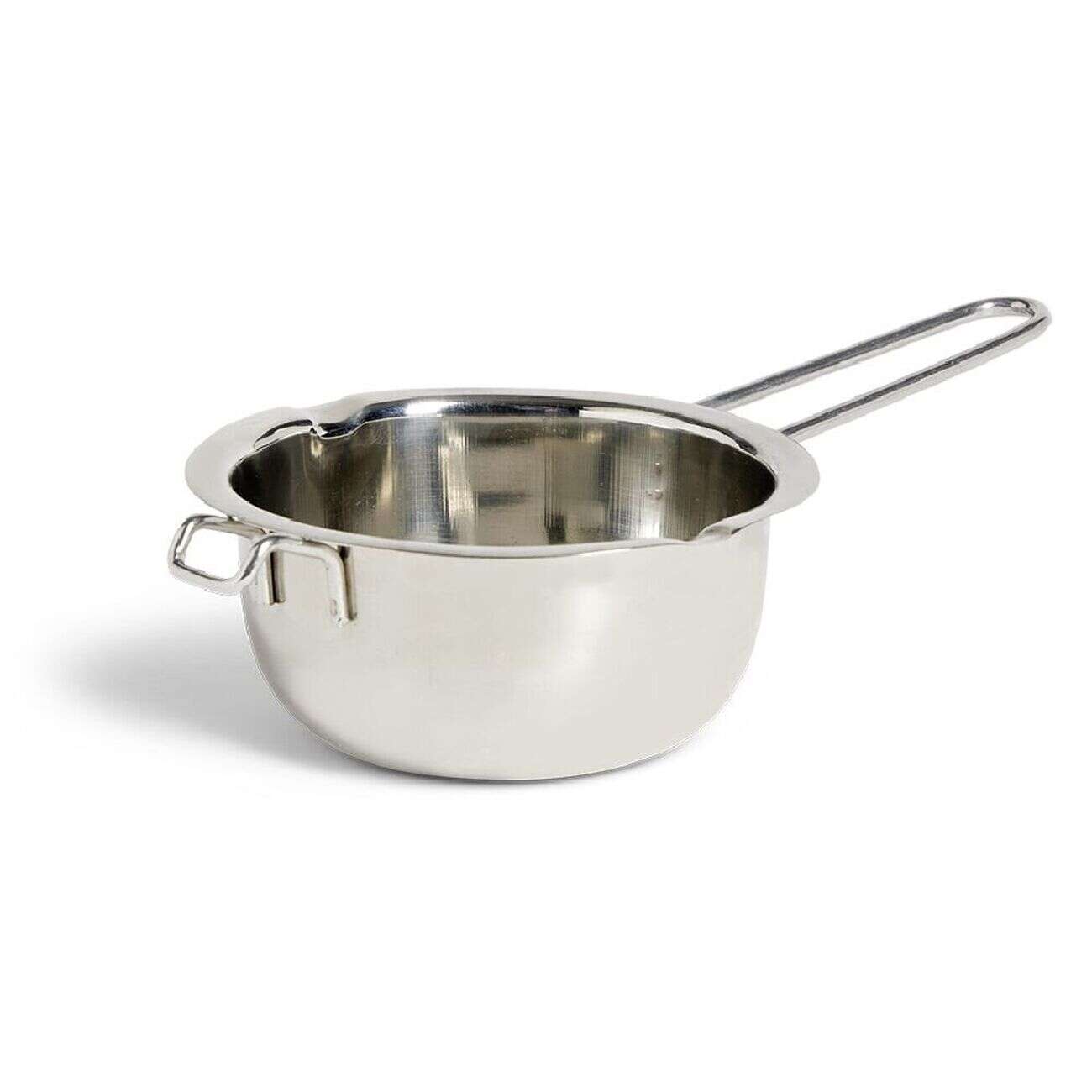 Casserole bain-marie inox gris Ø14,3cm