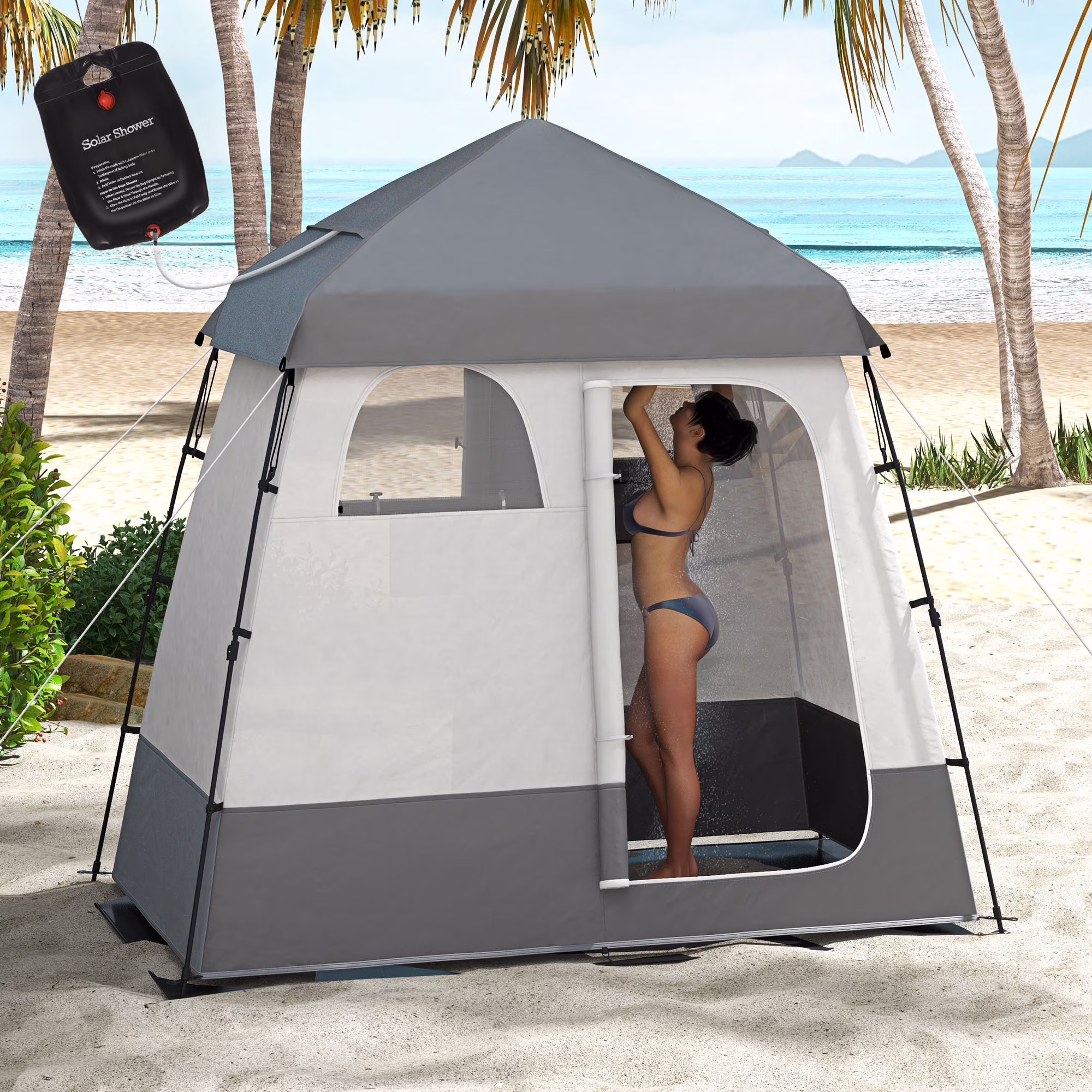 Pop Up Shower Tent ( Amazon Shipping)��Prohibited by WalMart��