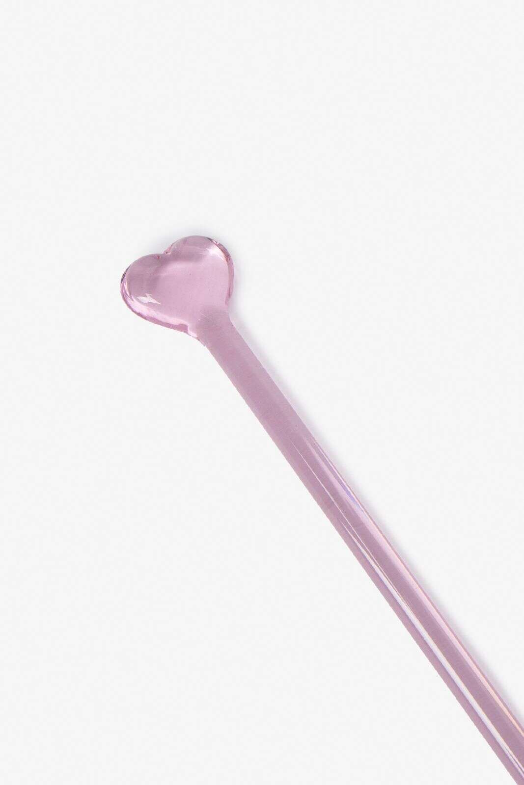 Roze roerstaafje met hartje