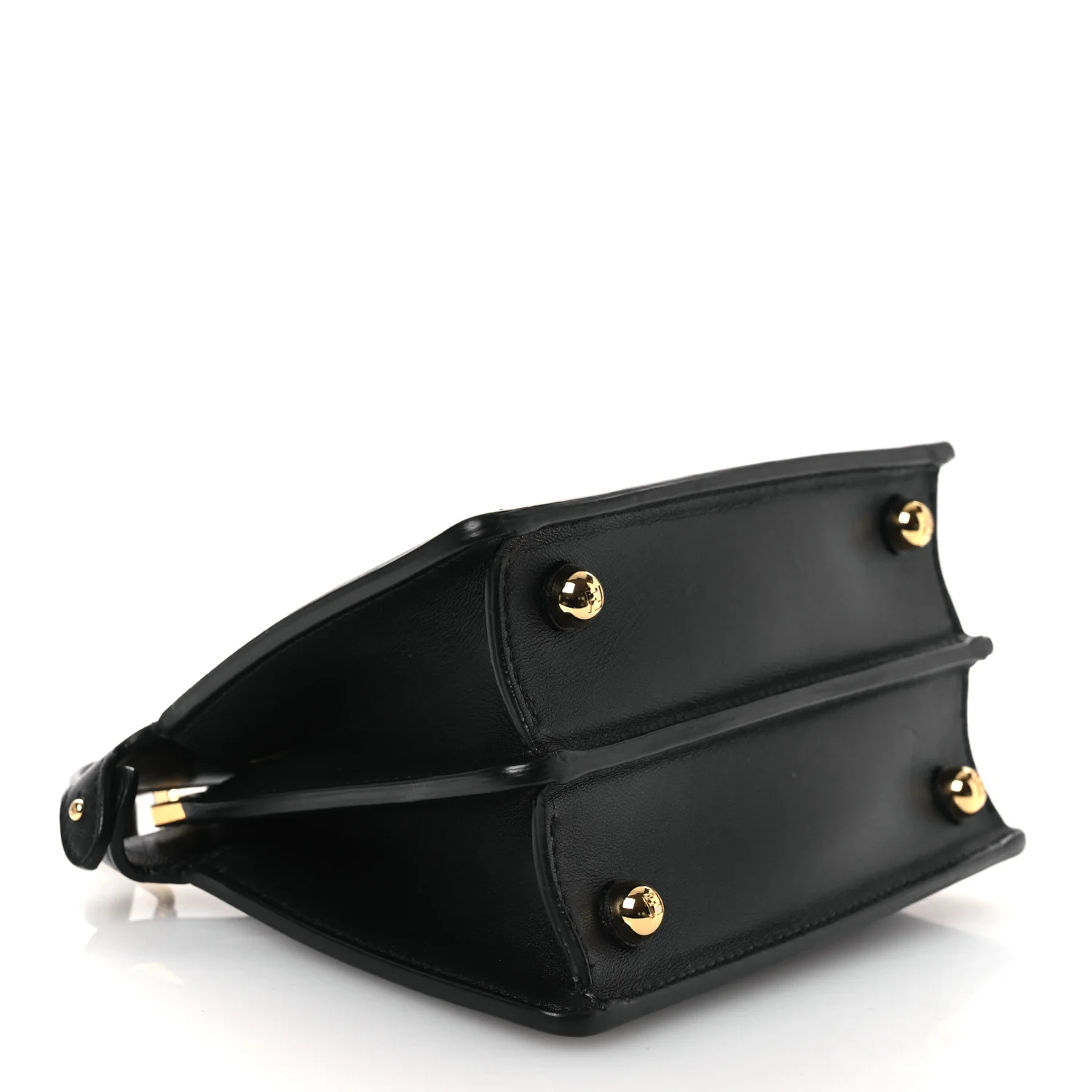 Shiny Nappa Petite Peekaboo I SEE U Satchel Black