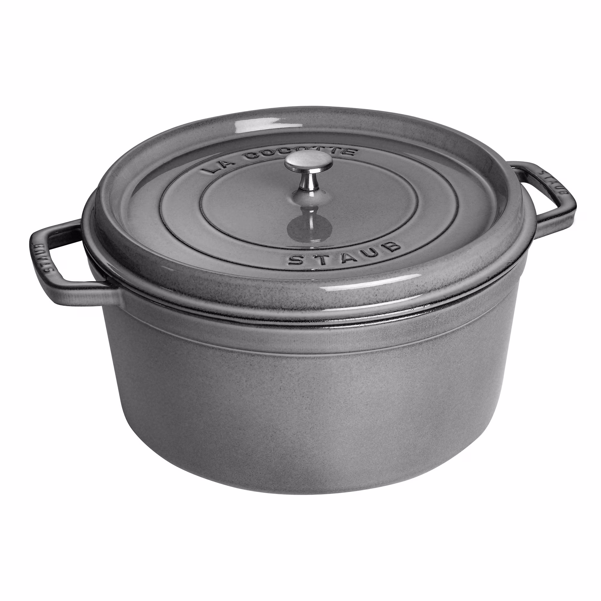 Cast Iron 13 25 qt Round Cocotte Grenadine(Grenadine) Image 5