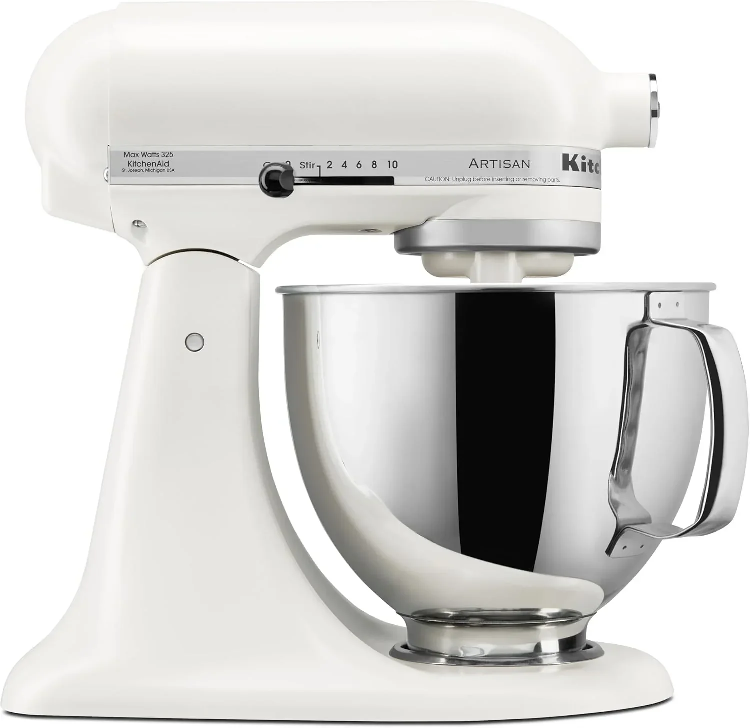 Robot pâtissier KitchenAid Artisan Series de 5 pintes à tête inclinable