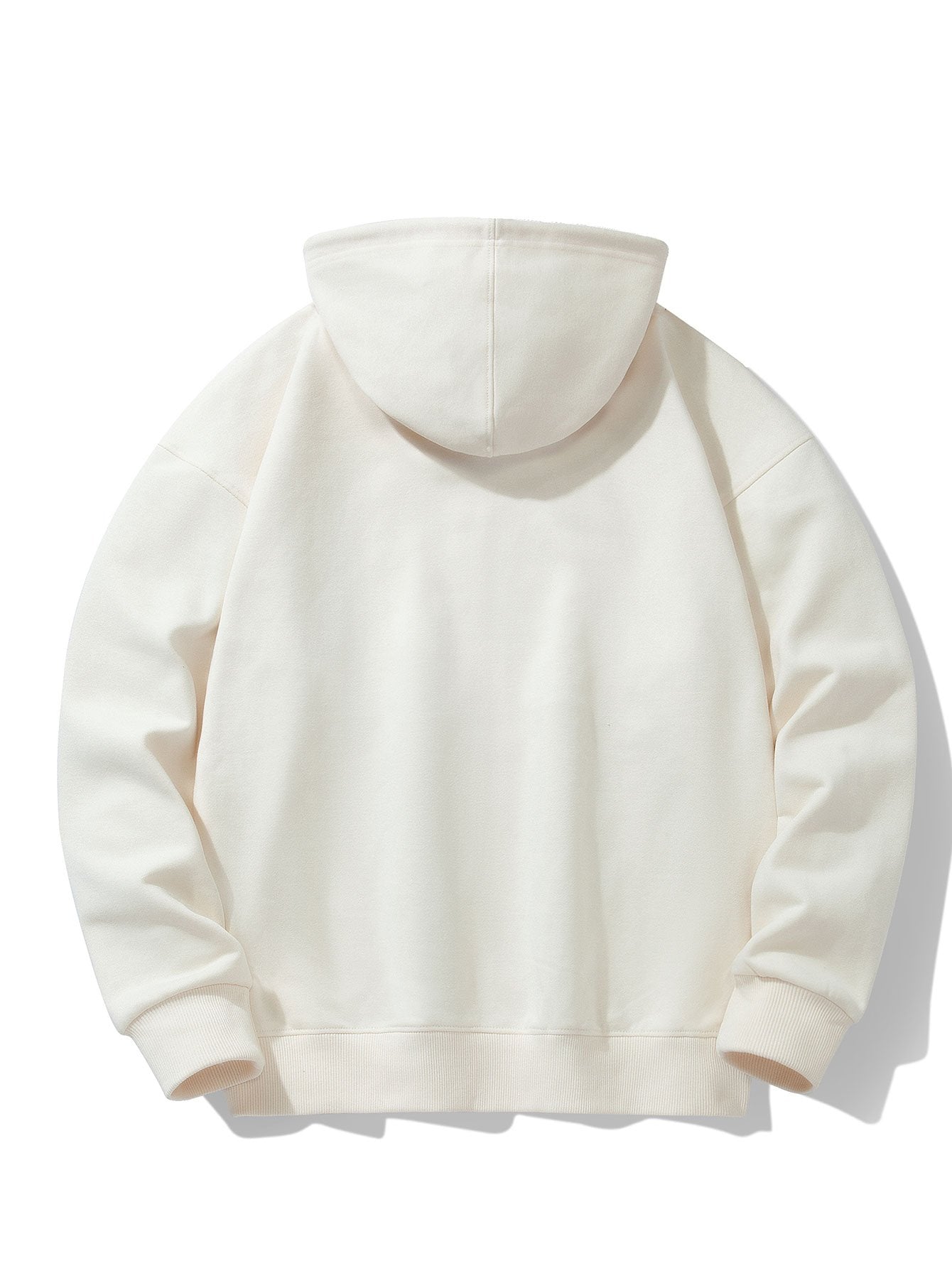 Sweat à capuche Manhattan Varsity Print en coton mélangé