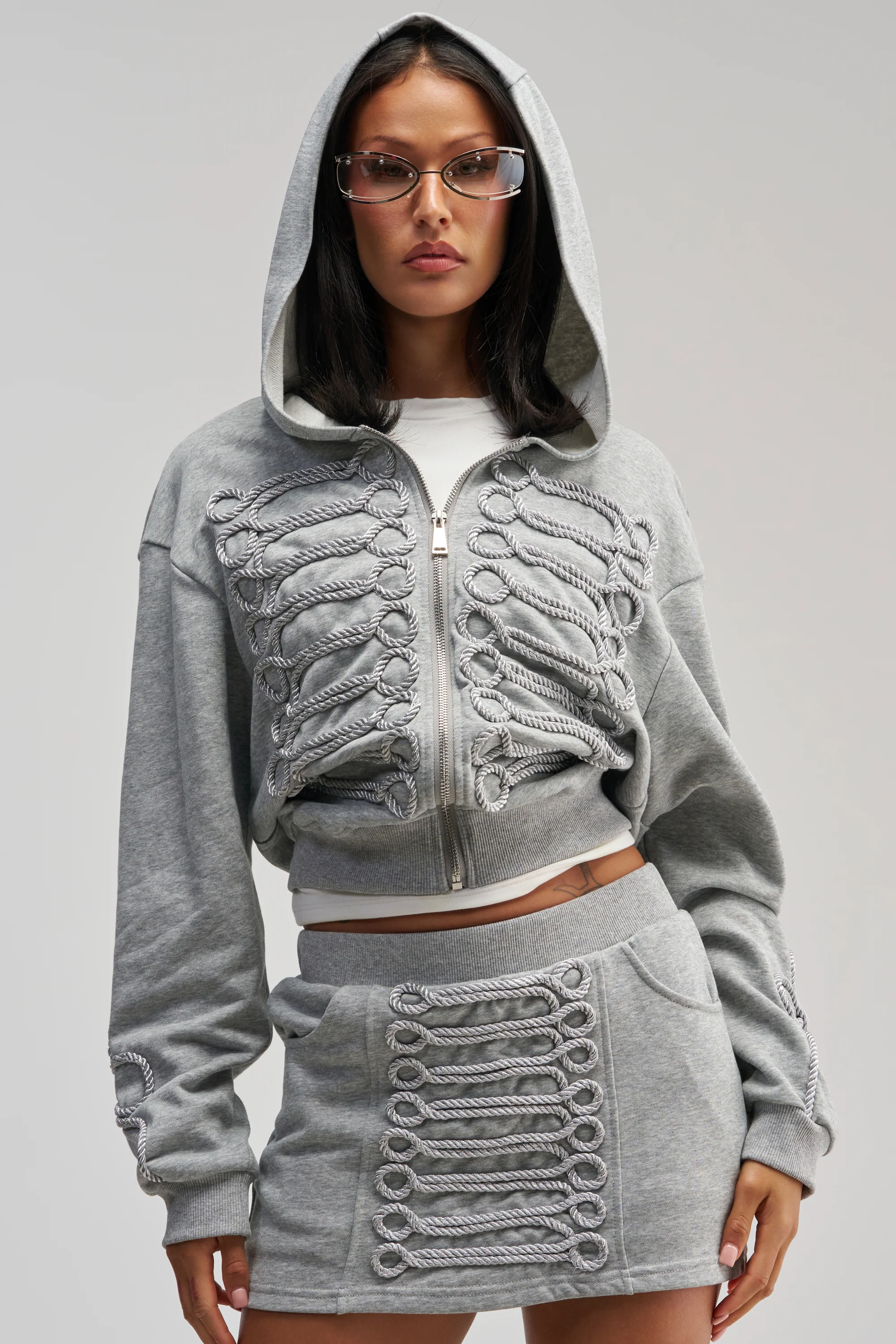 JORDY FRENCH TERRY ZIP UP SWEATSHIRT - Akira Store