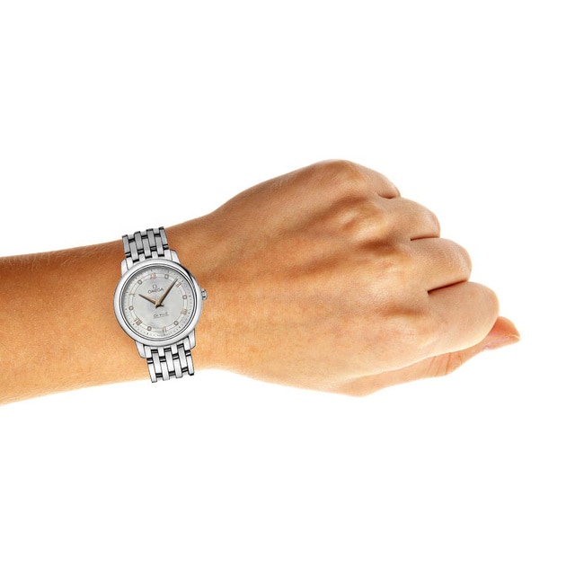 Omega De Ville Ladies 27mm Quartz Stainless Steel Watch-P17331204