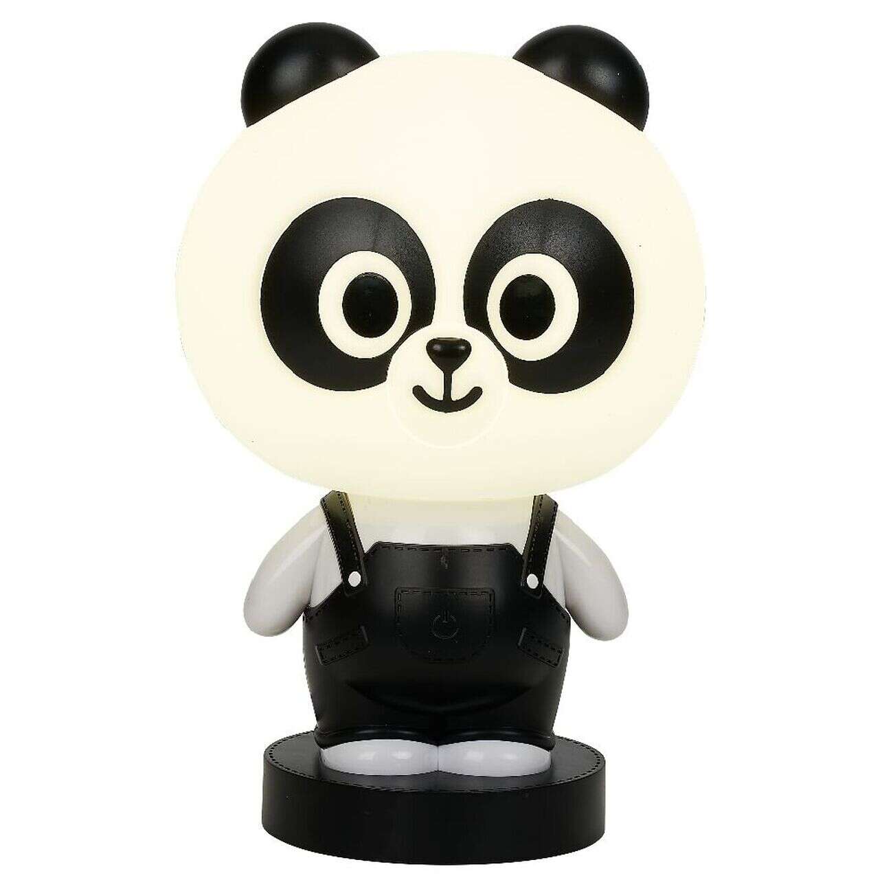Lampe pour enfant forme panda noir et blanc