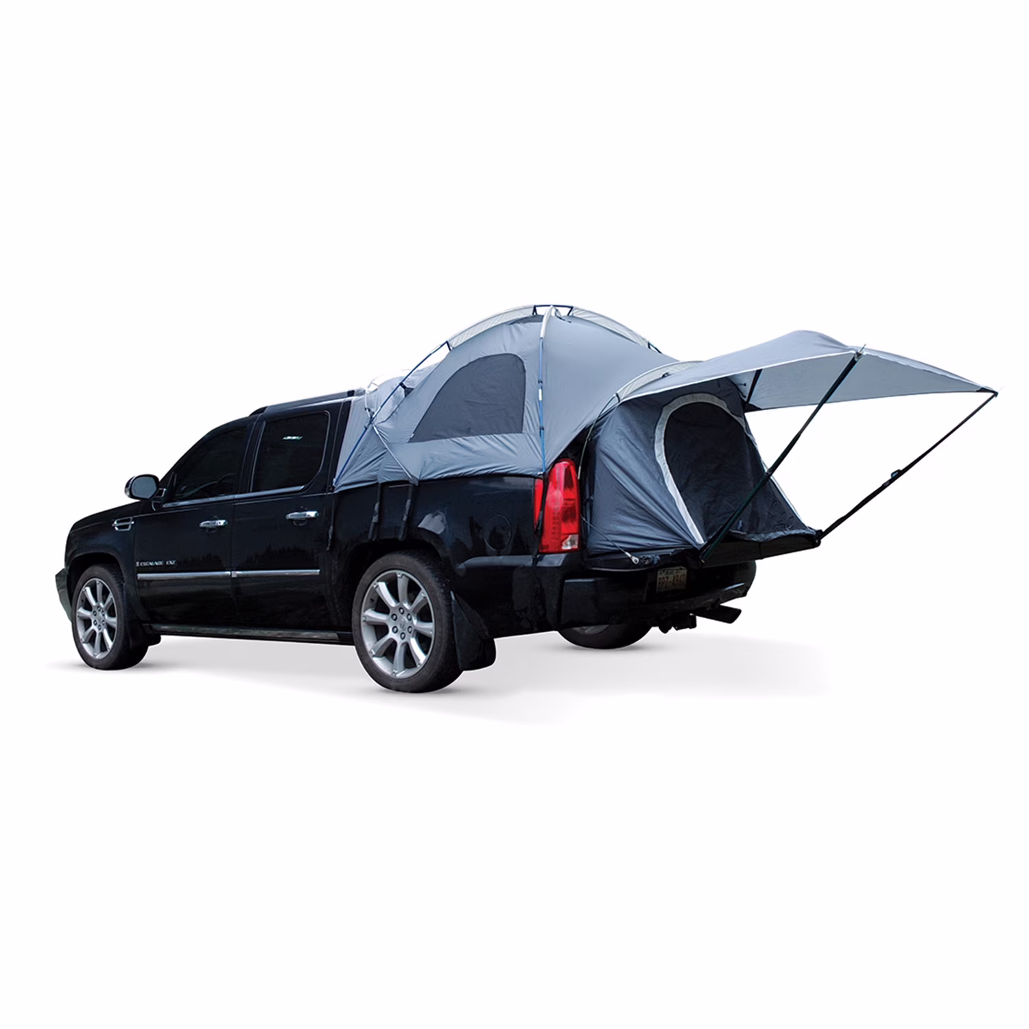 Sportz Avalanche Pickup Truck Bed 2 Person Camping Tent with Awning, Gray Fits select: 2002-2013 CHEVROLET AVALANCHE, 2002-2013 CADILLAC ESCALADE