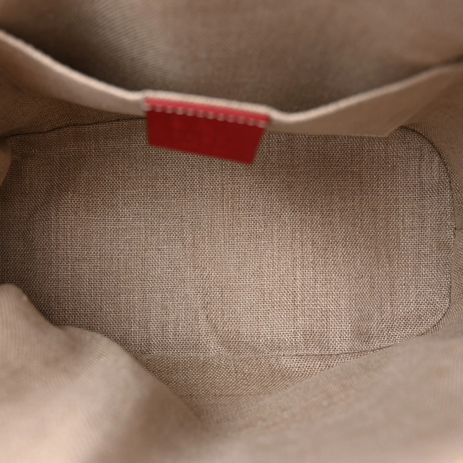 Soft Microguccissima Mini Dome Bag Rosso