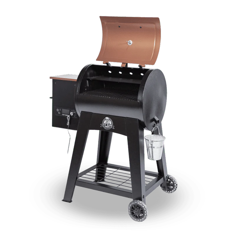 Lexington 540 Sq. In. Wood Pellet Grill with Flame Broiler and Meat Probe