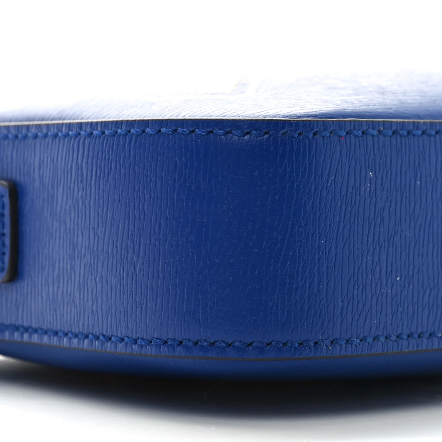 New Shanghai Calfskin Interlocking G Logo Camera Crossbody Bag Cobalt Blue Orange