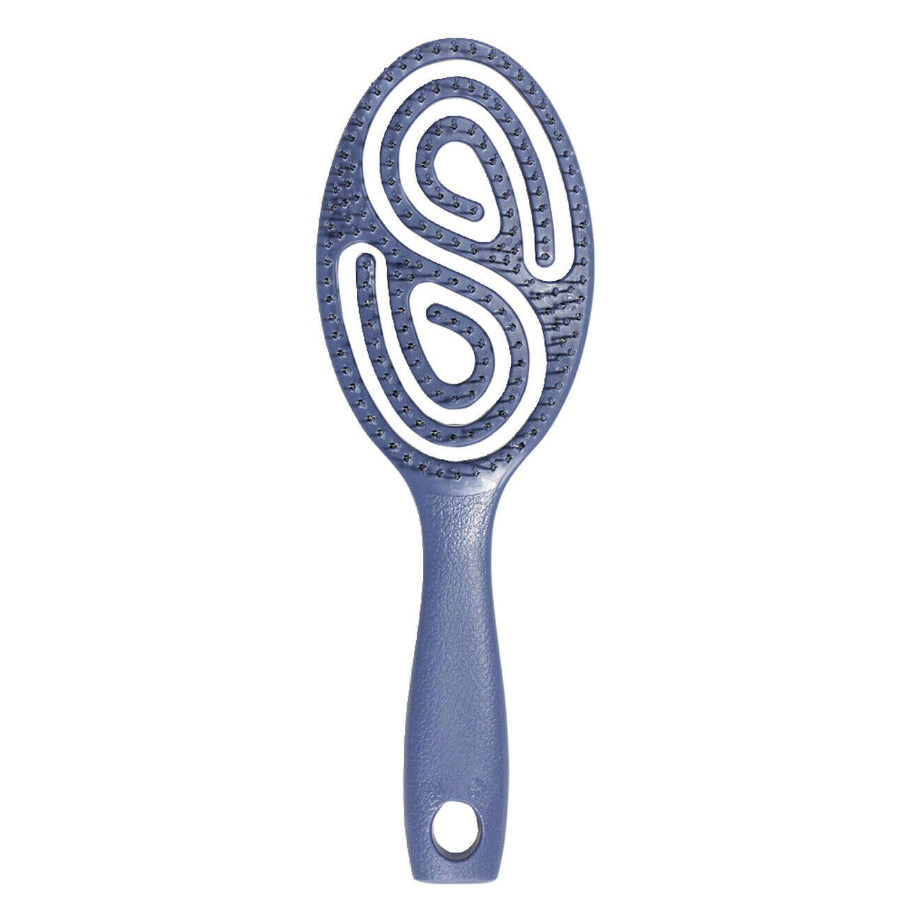 Brosse à cheveux picot souple bleue (3 modèles)