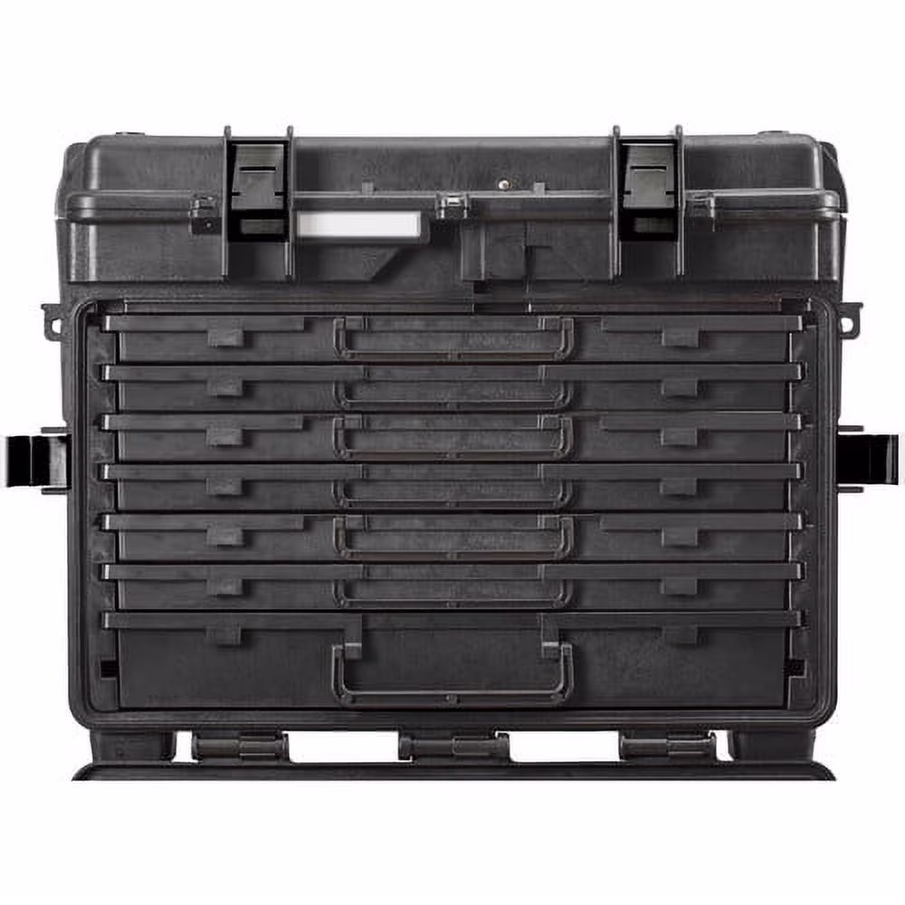 Explorer Cases 5140 Hard Wheeled Tool Chest w/ Six 30mm, One 60mm Drawers(Black)