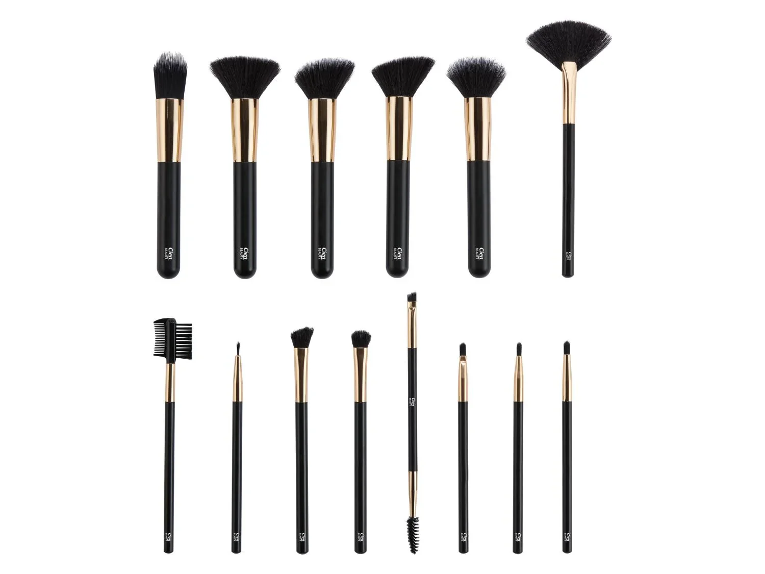 CIEN Beauty Set de pinceaux de maquillage, 14 pices