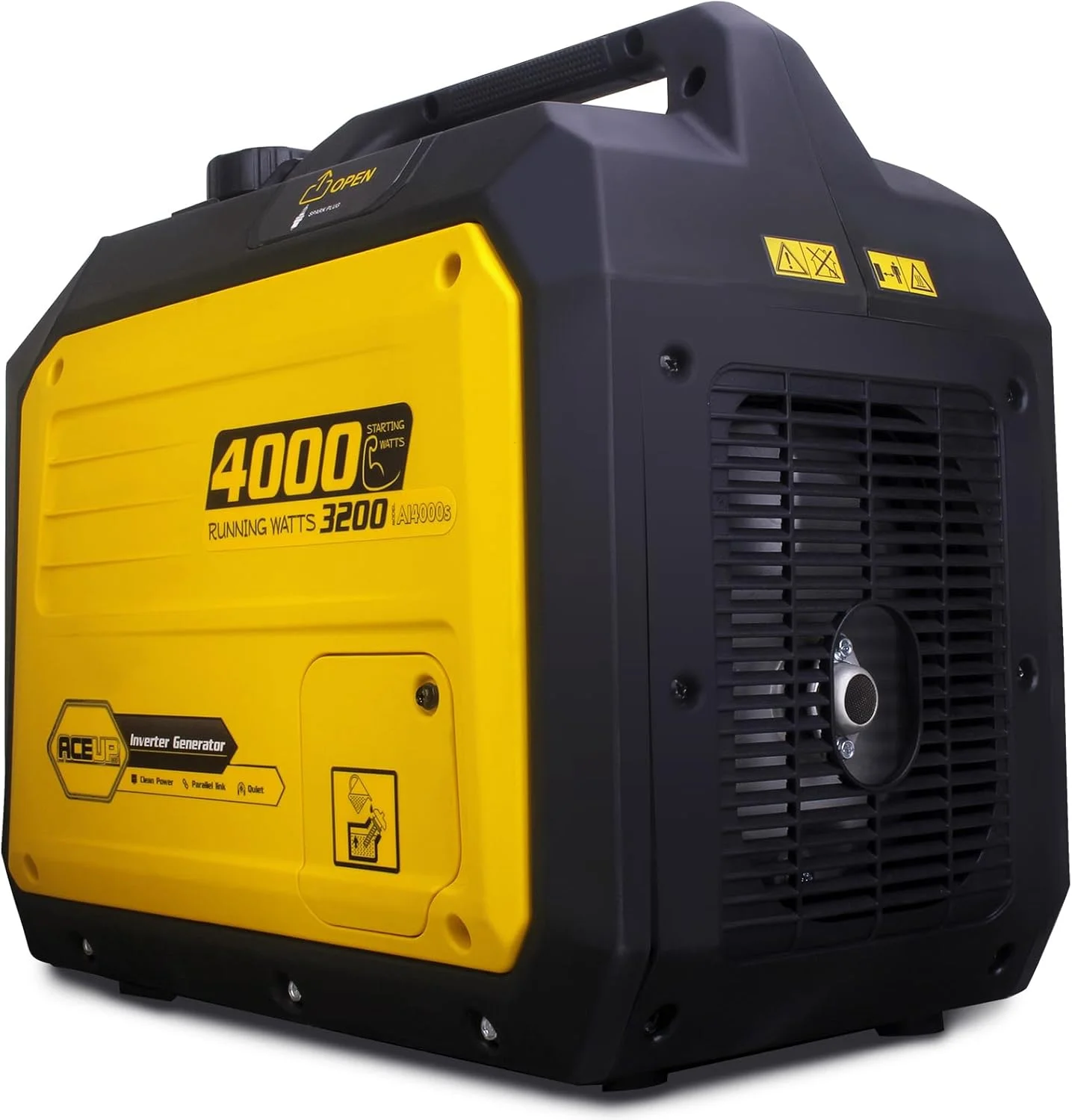 4000 Watt Portable Inverter Generator, Gas Powered Generator Quiet for Home, 3500W RV-Ready, EPA Compliant - Image 4