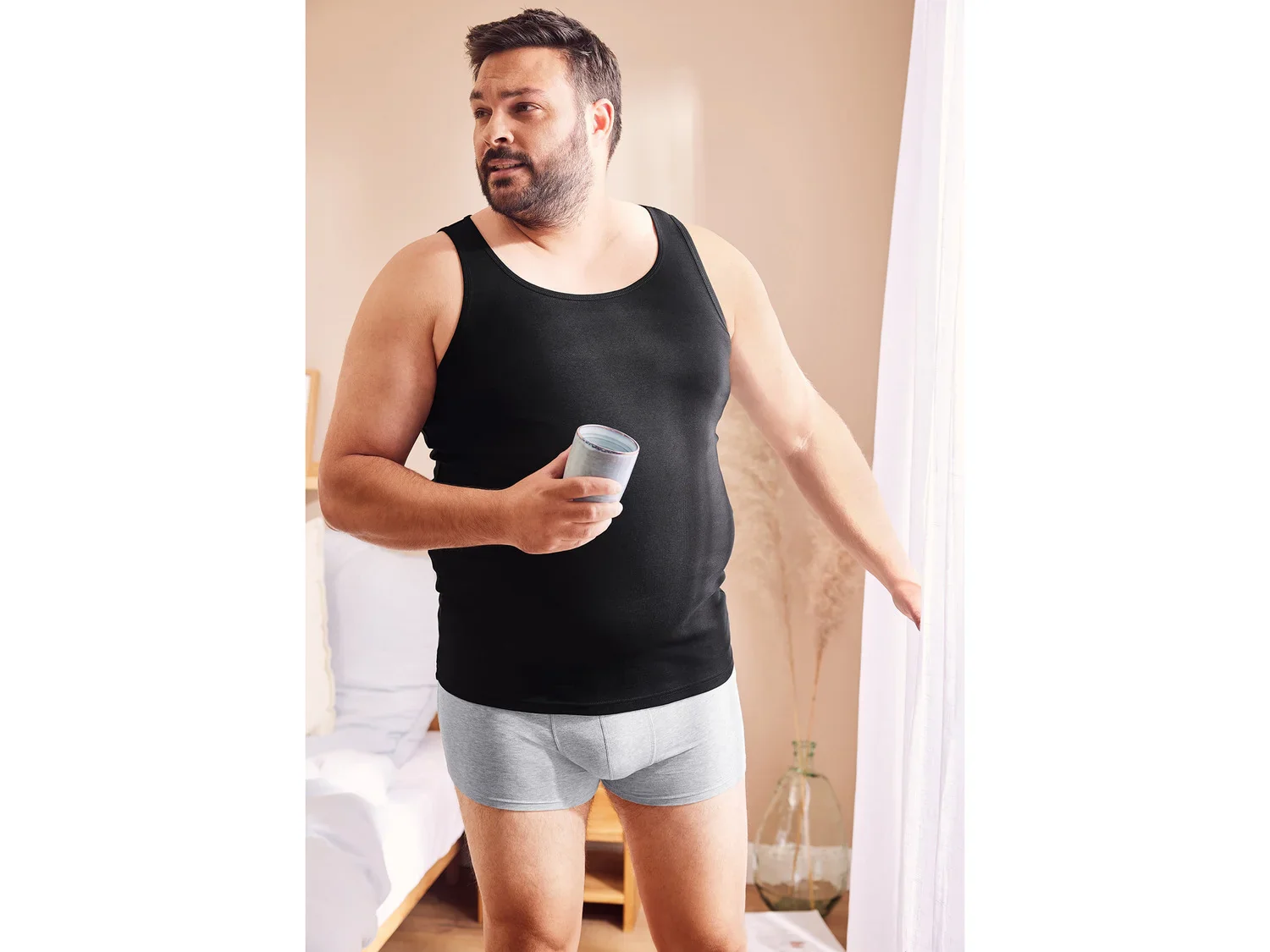 LIVERGY Lot de 3 boxers homme