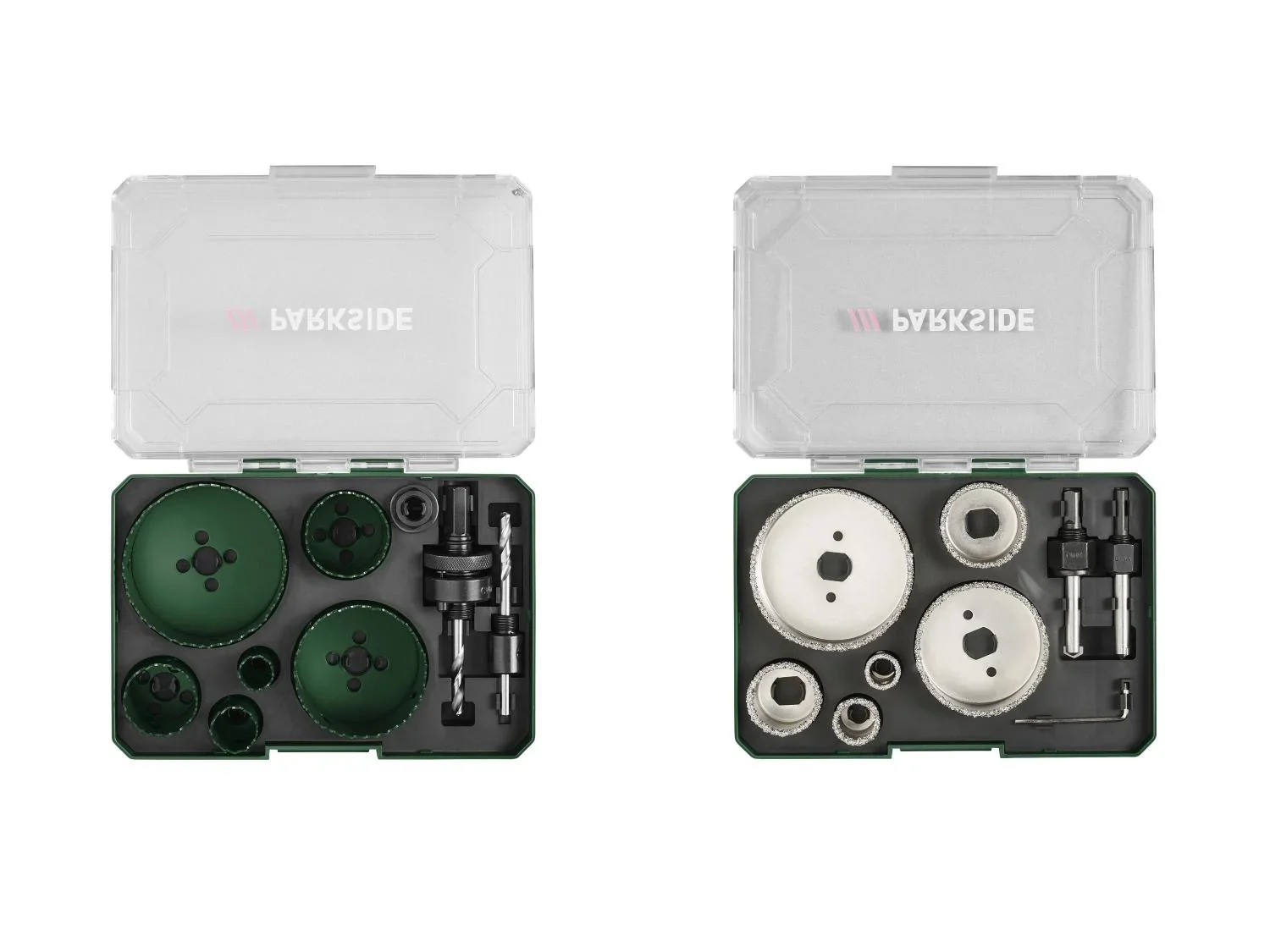 PARKSIDE Set de scies cloches, 9 pices