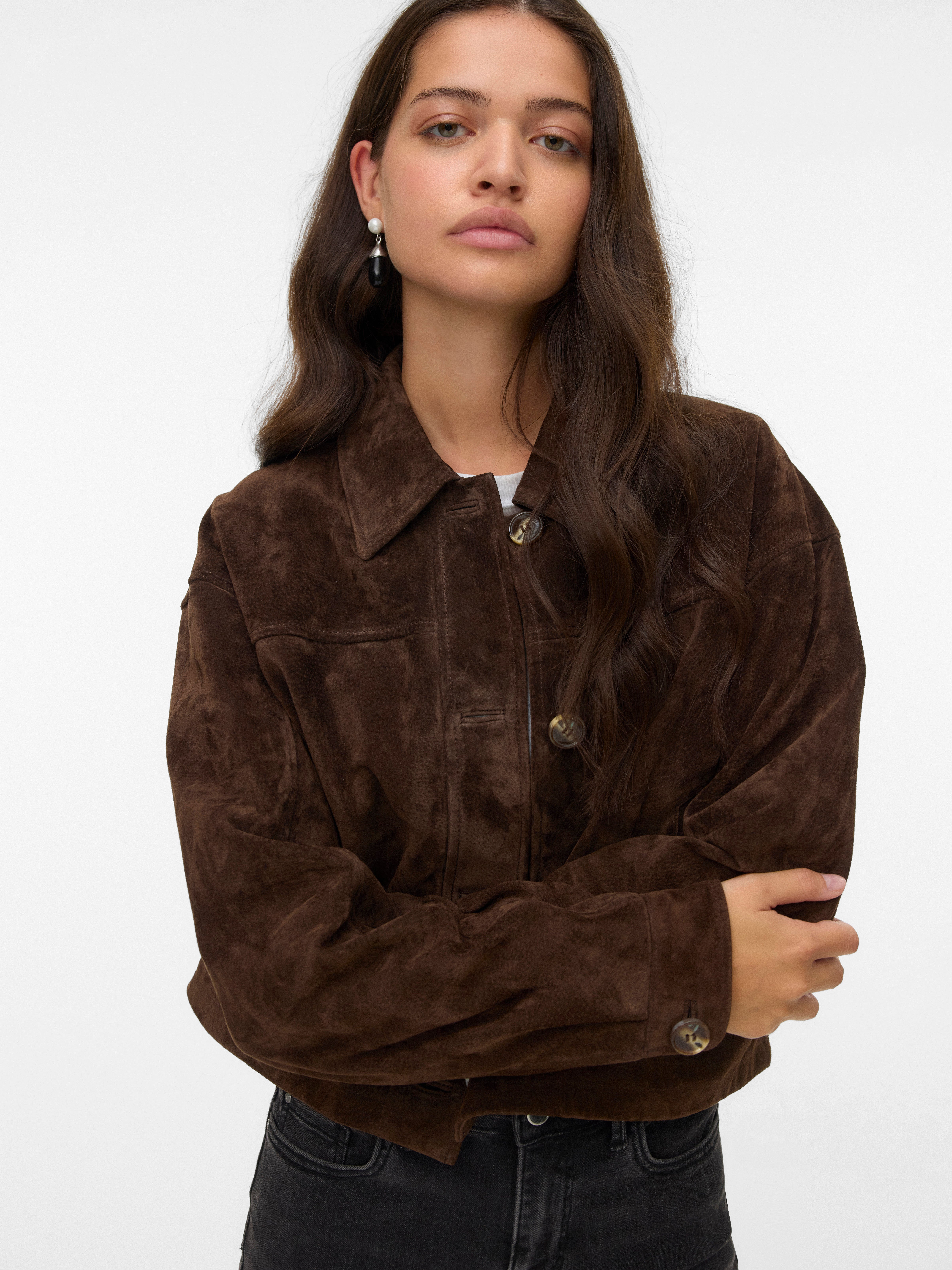 VERO MODA® VMROYCESTINE Suede Jacket