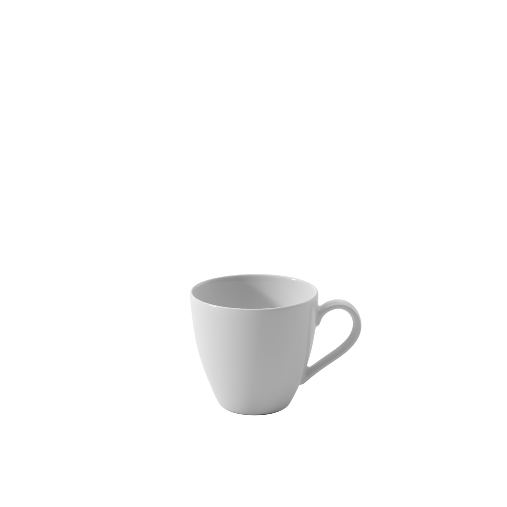Anmut Espresso cup - White, 2.1 oz, Premium Bone Porcelain