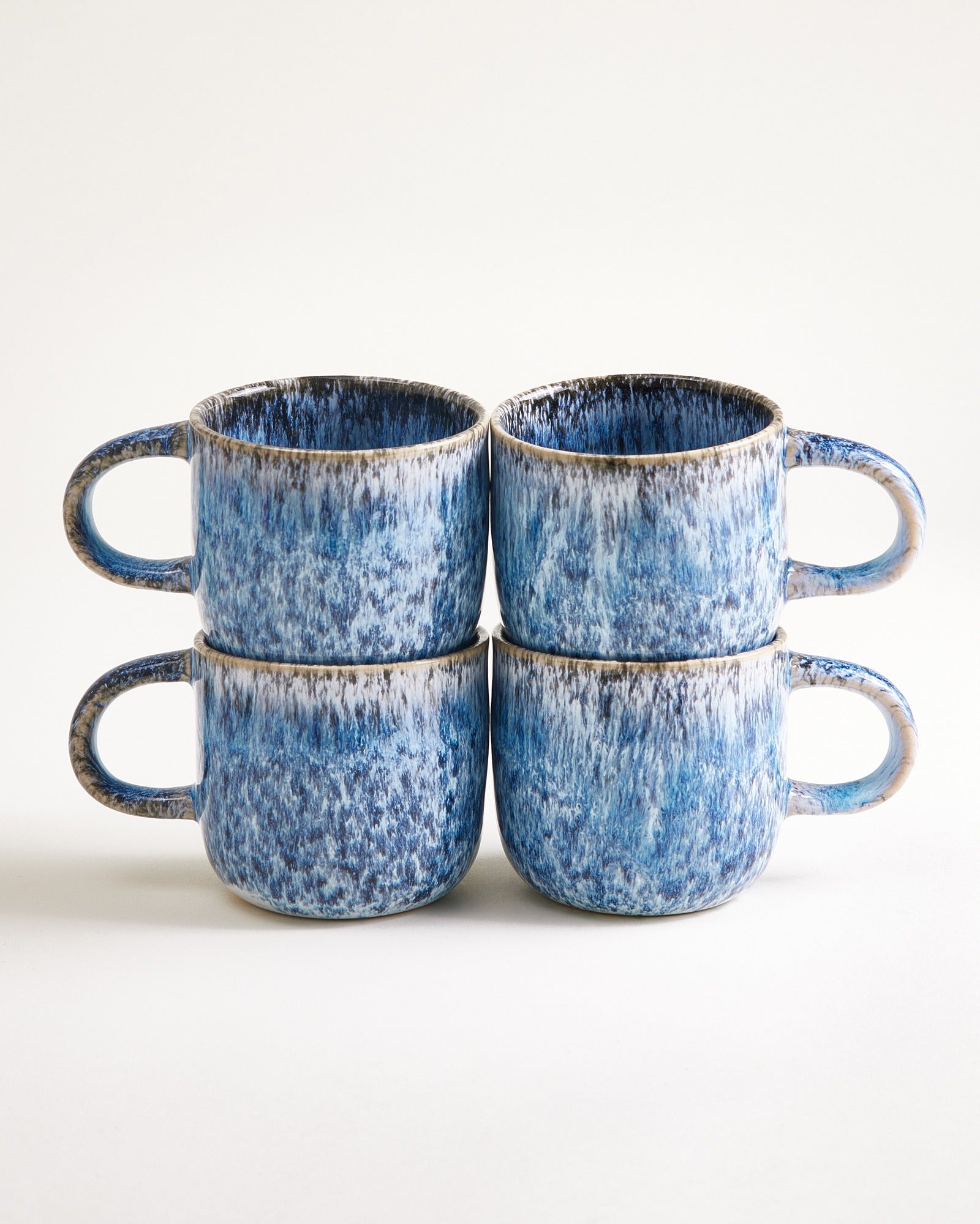 CORDOAMA - LARGE MUG BLUE SET OF 4