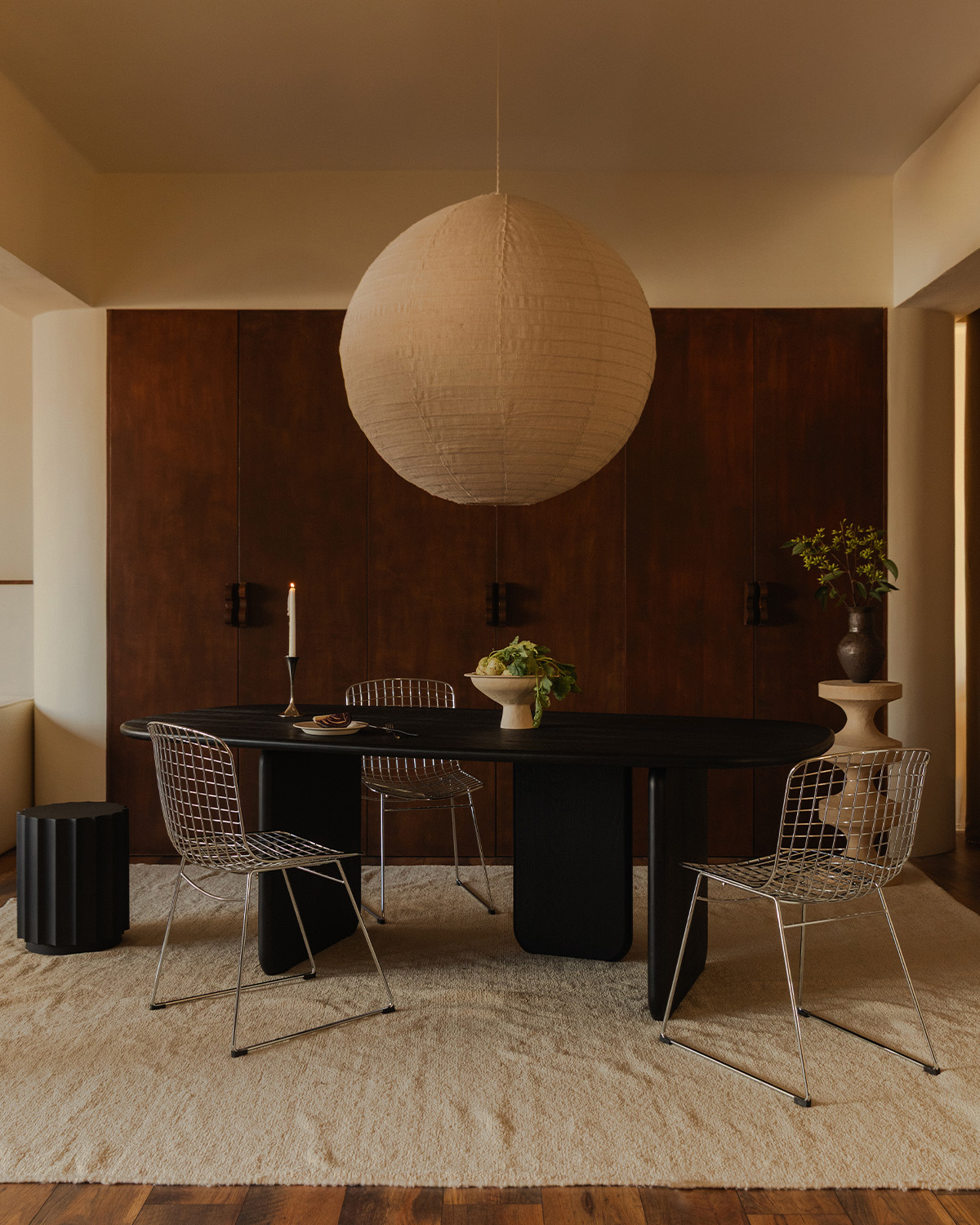 Kuroen - Mesa de Comedor Rectangular de Madera (220x110 cm) Kuroen