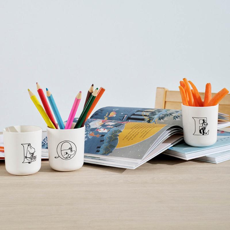 Moomin ABC krus E 20 cl hvit
