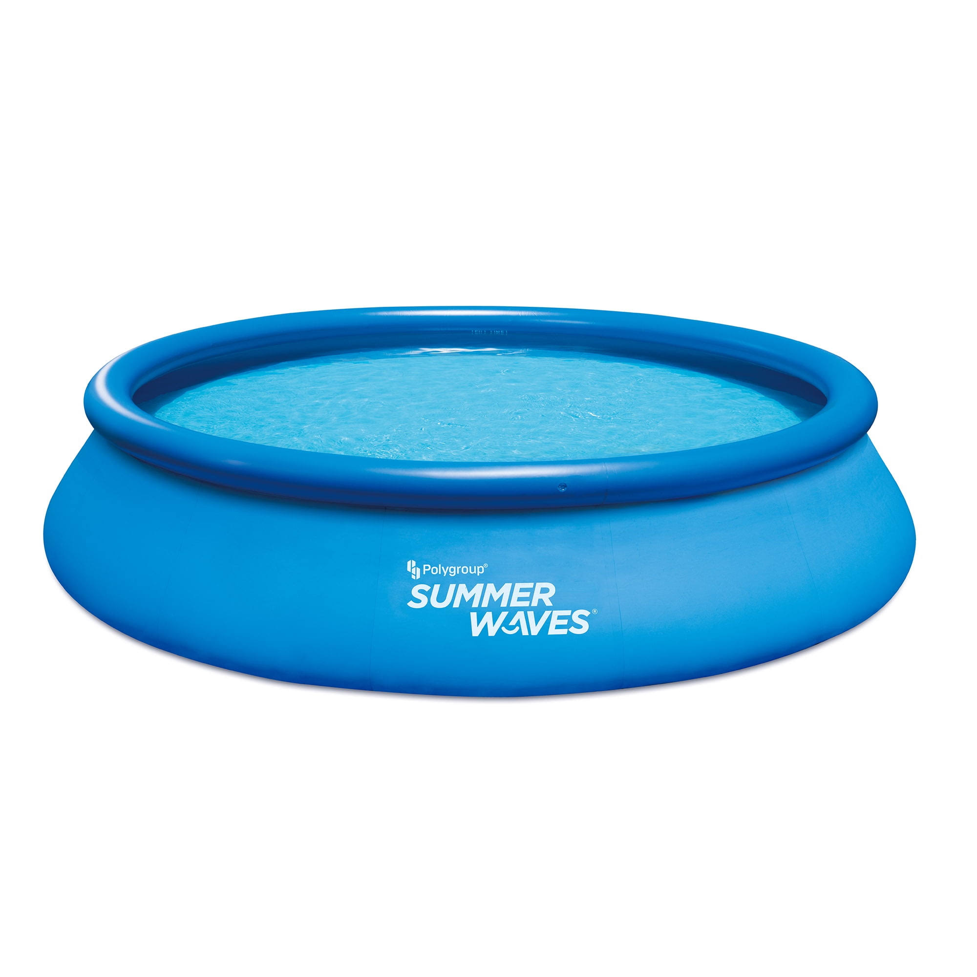 Summer Waves 15 ft x 36in Quick Set Inflatable Above Ground Swimming Pool&Pump