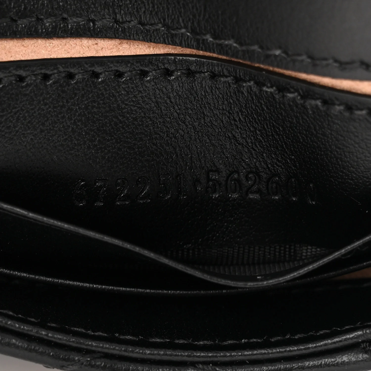 Calfskin Small GG Marmont Phone Crossbody Bag Black