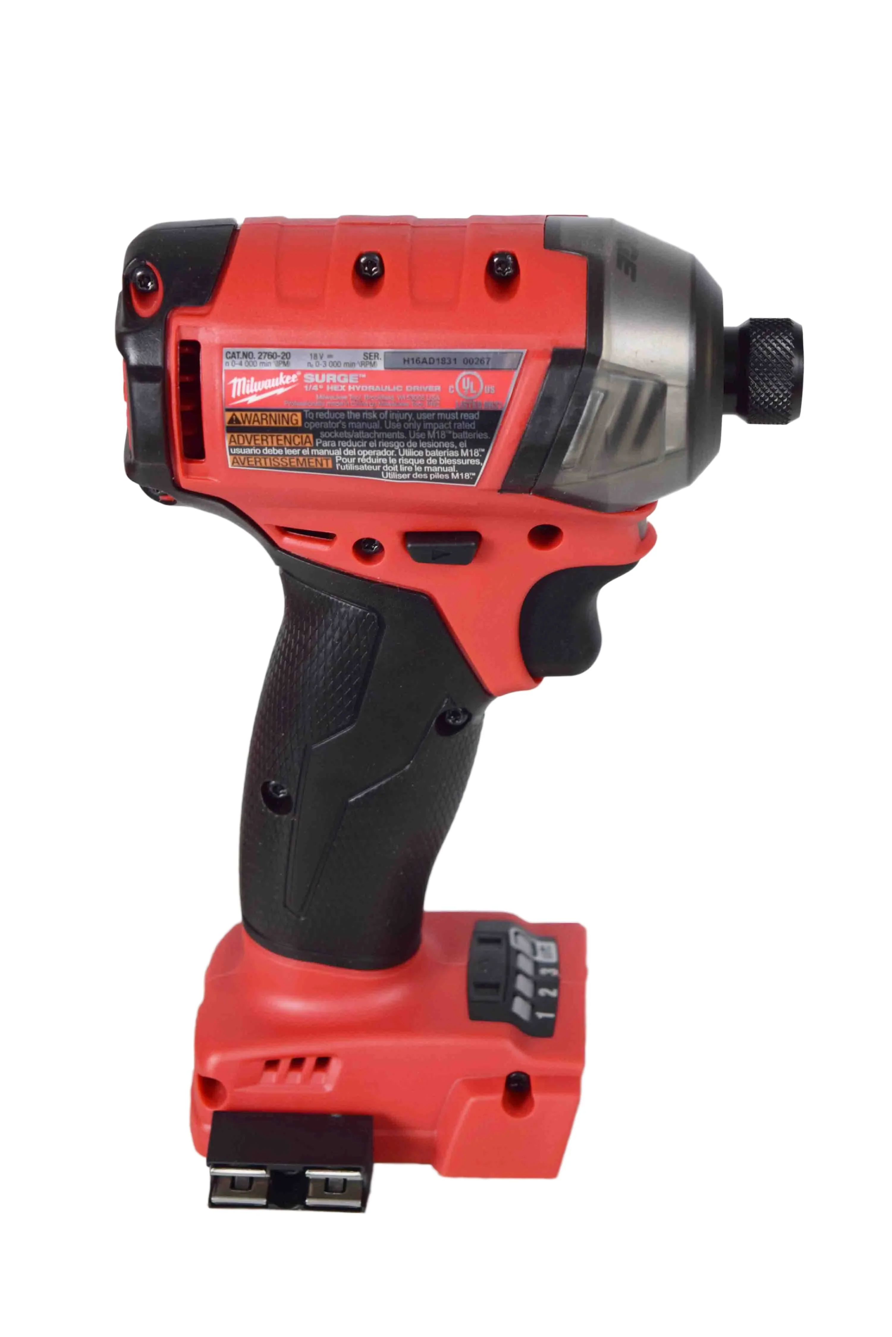 Milwaukee M18 Fuel Surge 1/4 18V Brushless Hex Driver 2760-20 (Bare Tool)