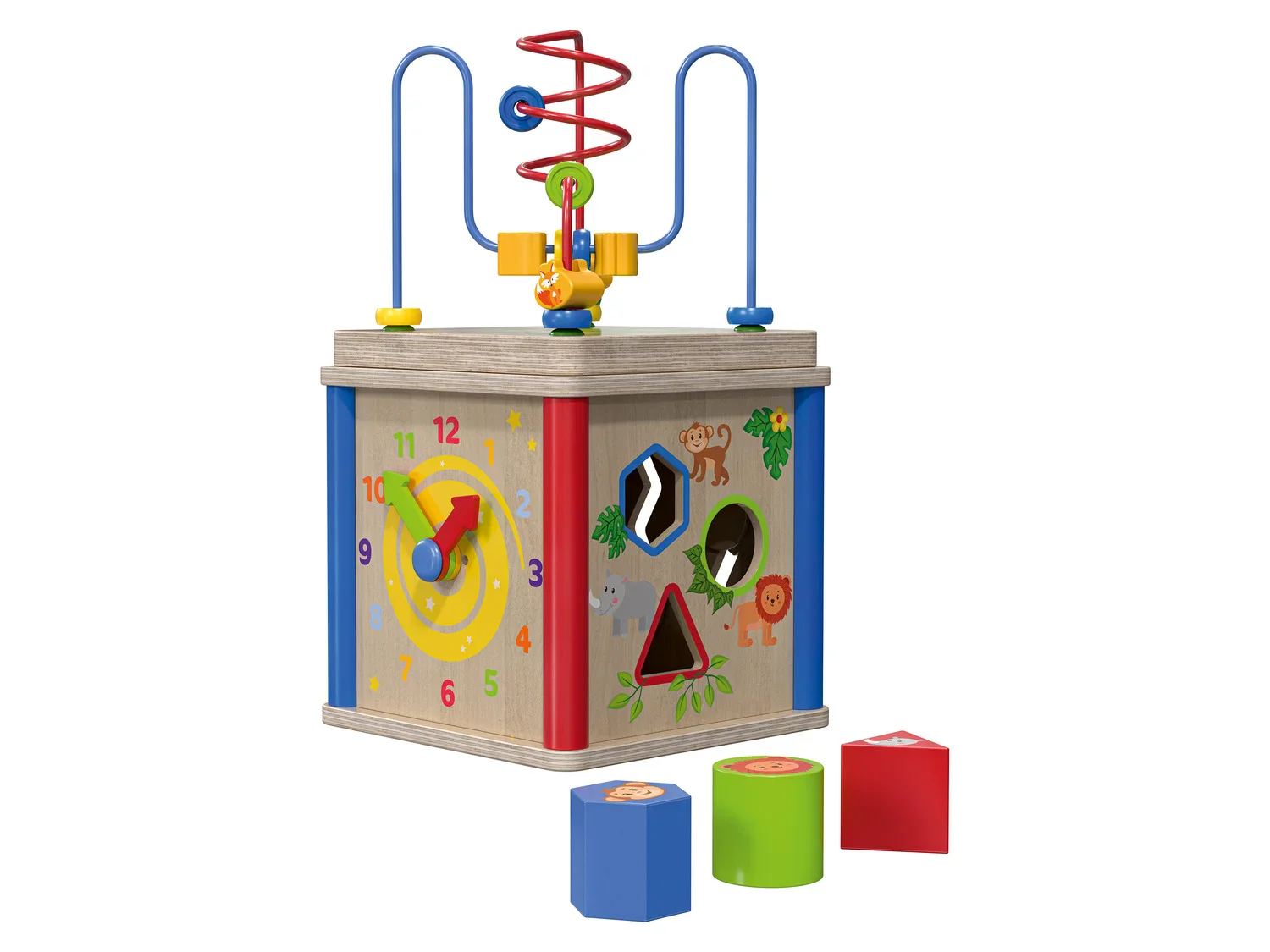 Playtive Jeu de motricit en bois