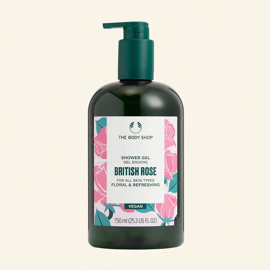 British Rose Shower Gel
