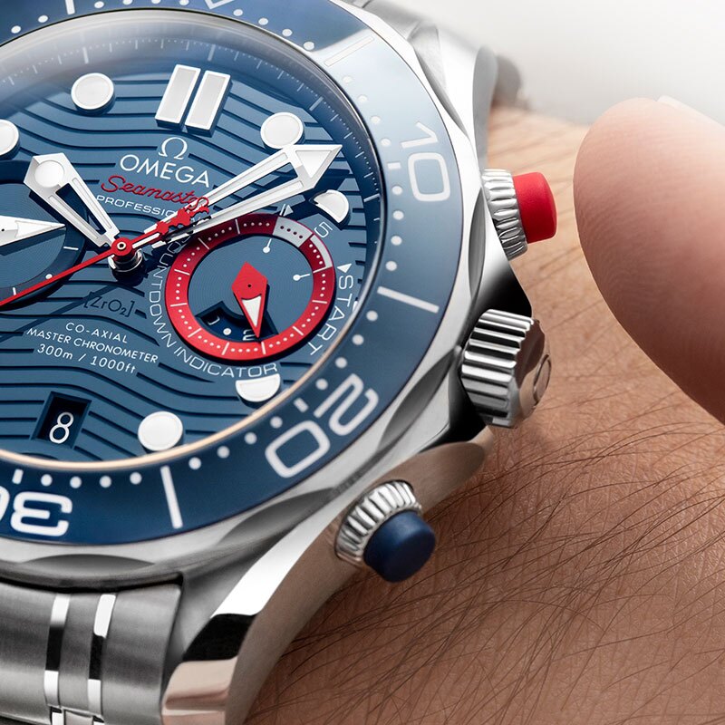 [Super Clone]OMEGA DIVER 300M CO‐AXIAL MASTER CHRONOMETER CHRONOGRAPH 44 MM America's Cup
