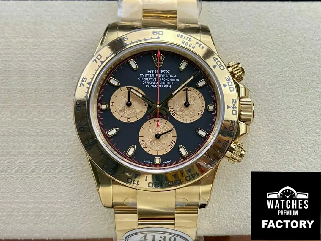 Rolex Cosmograph Daytona M116508-0009 Clean Factory Gold Strap