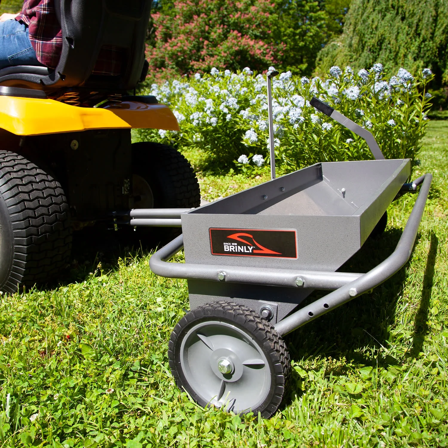 40" Combination Aerator Spreader in Hammered Gunmetal | AS2-40BH-S - Image 7