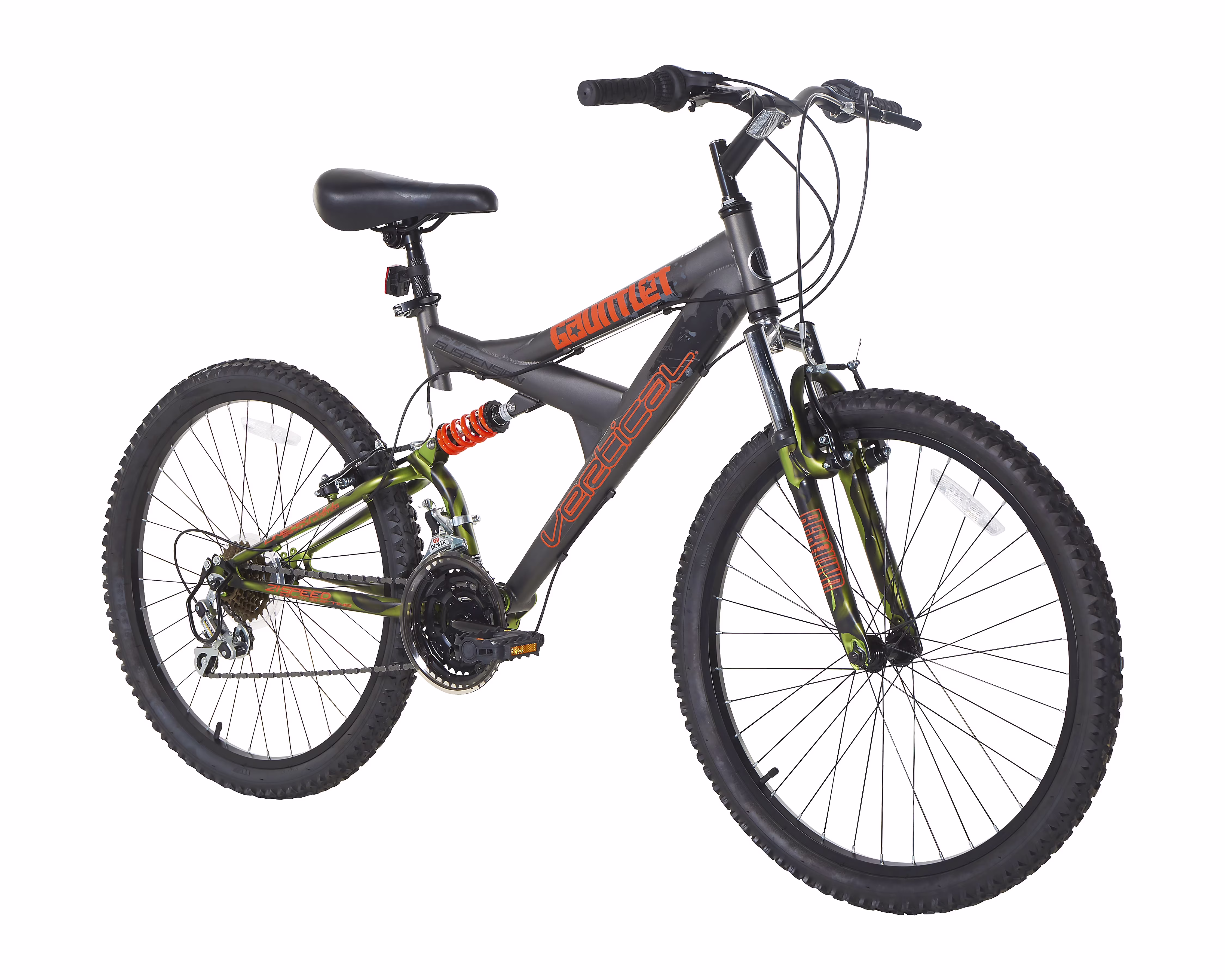 Dynacraft Vertical Gauntlet 24 - Inch Mountain Bike for Ages 8 - 14 Years