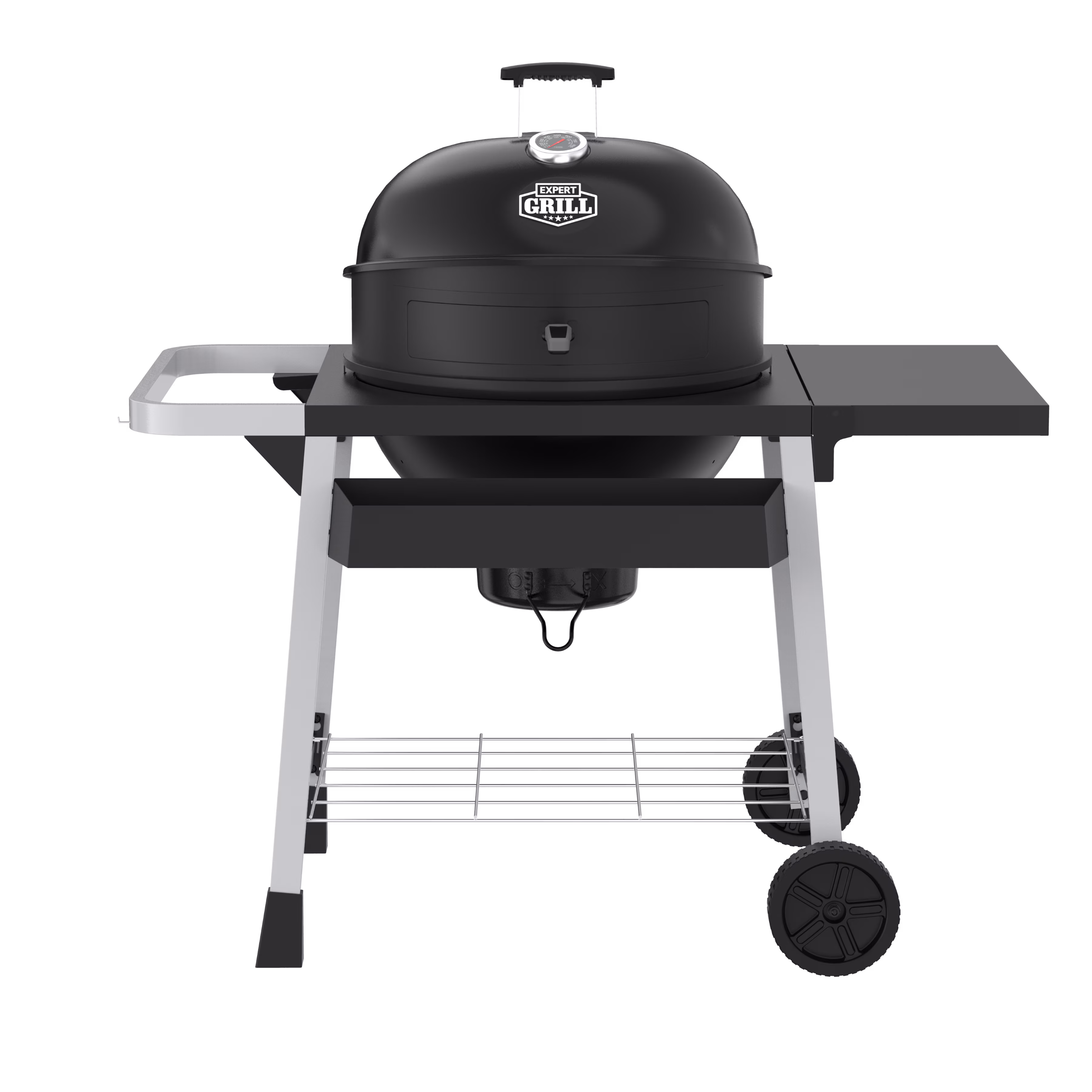 Kettle Cart with Pizza Accessories and Warming Rack