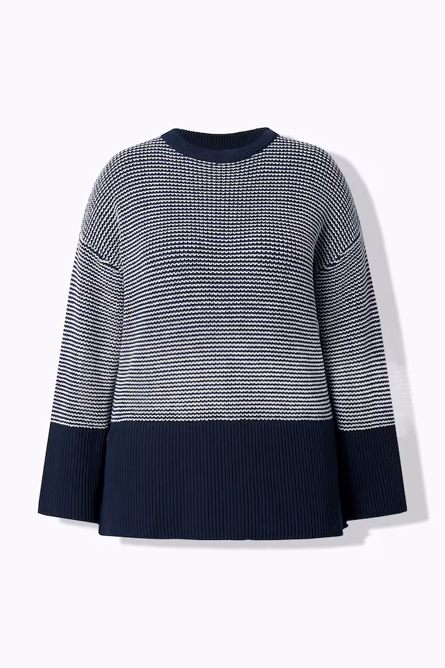 Eco Cotton Chevron Stripe Sweater