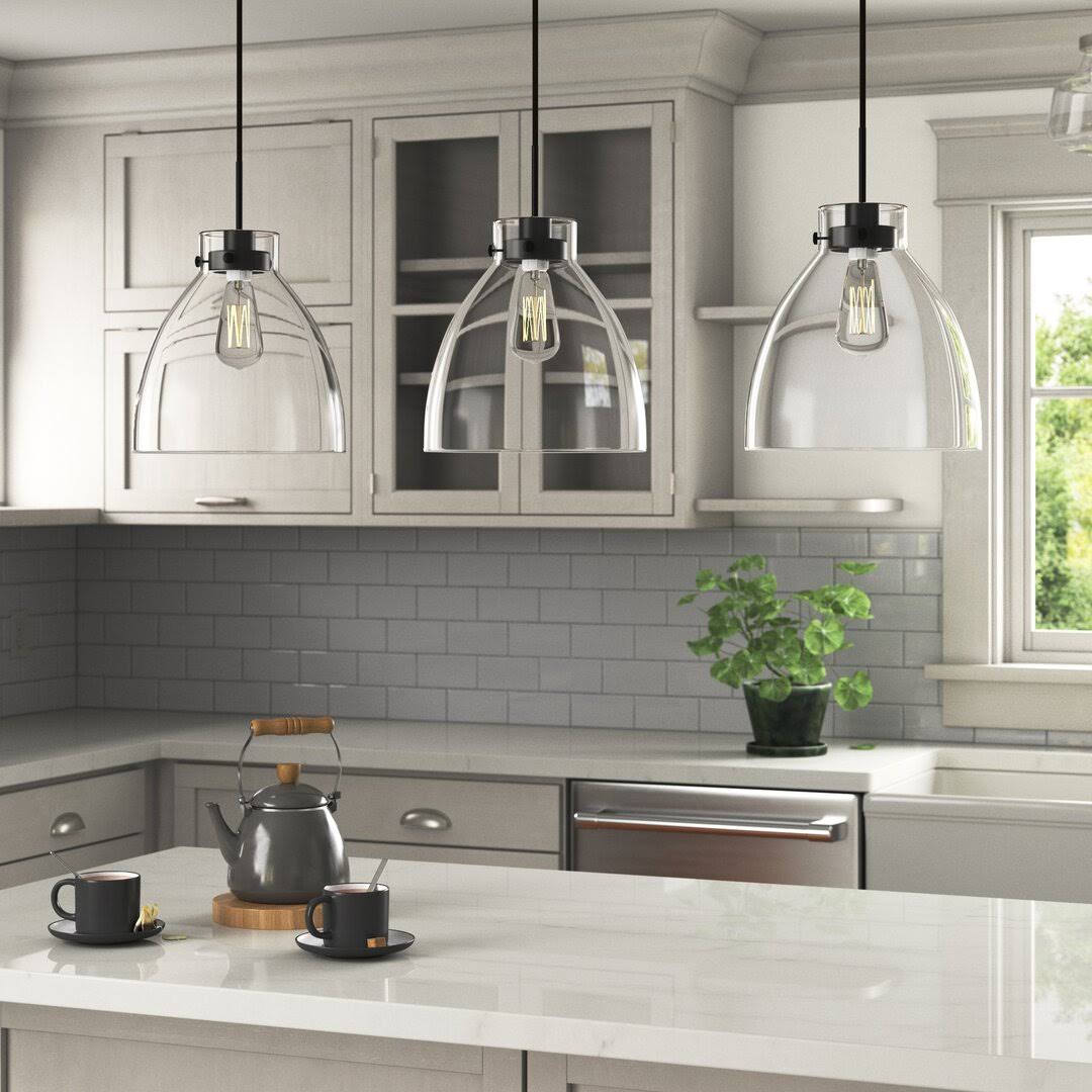 Williston Forge Chickasaw 3-Light Kitchen Island Pendant