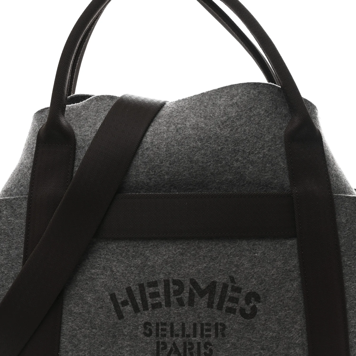 Felt Sac De Pansage Groom Bag Acier